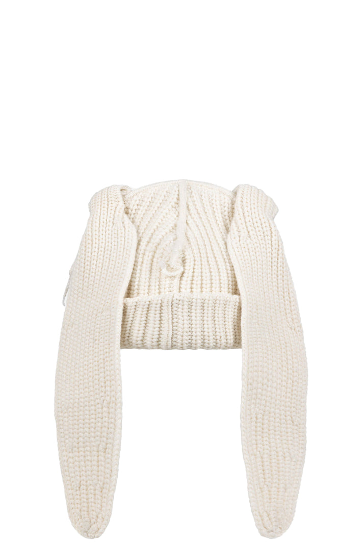 CHUNKY RABBIT BEANIE / ECRU