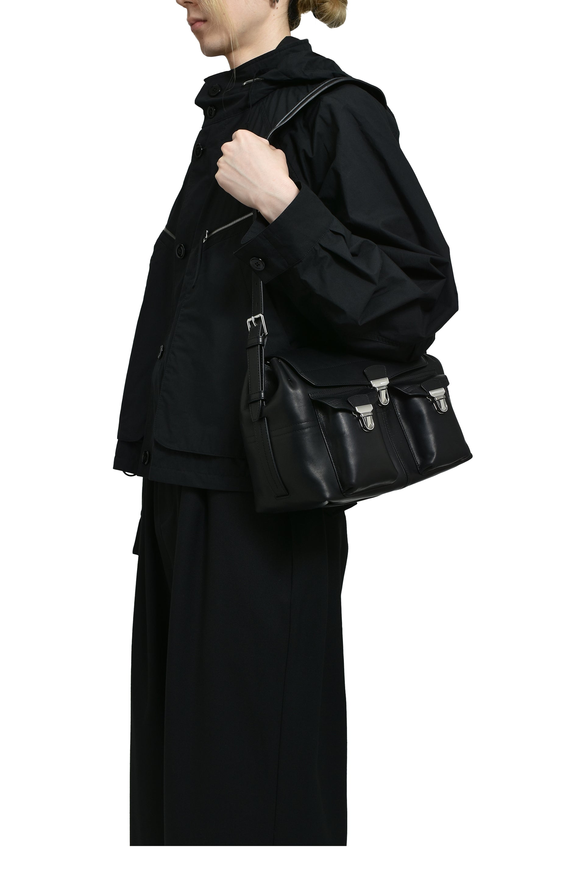 LEMAIRE MEDIUM GEAR BAG / BLK