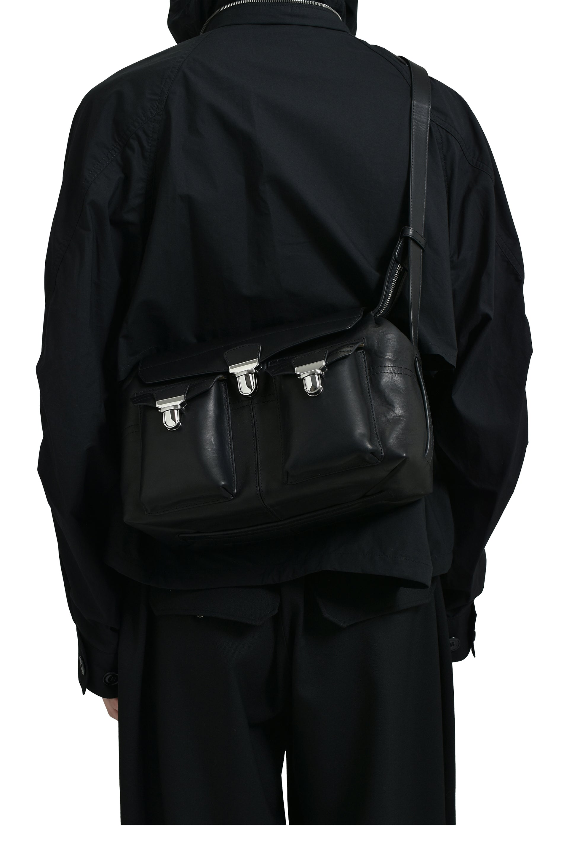 LEMAIRE MEDIUM GEAR BAG / BLK