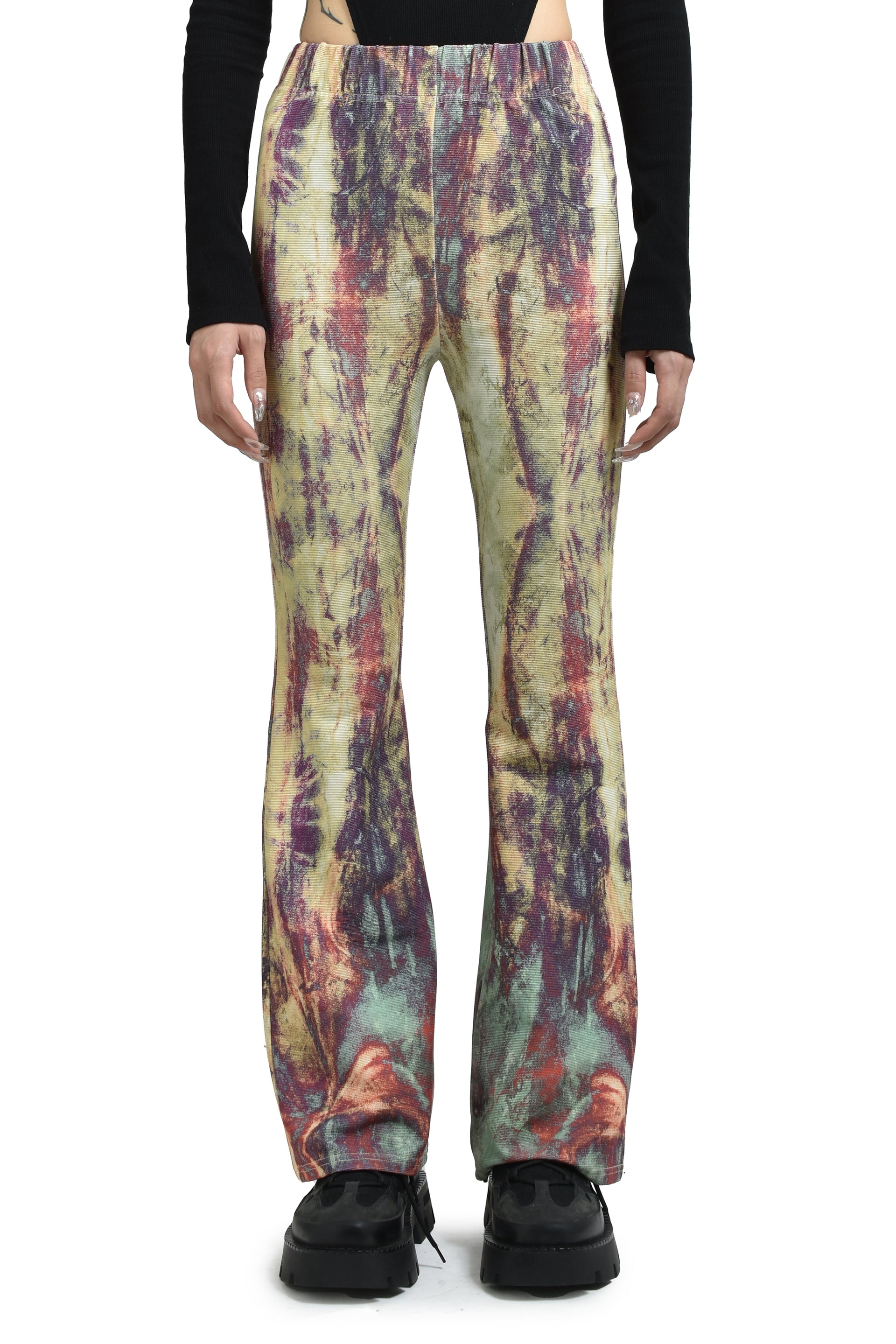 EARTH FLARE PANTS / YEL