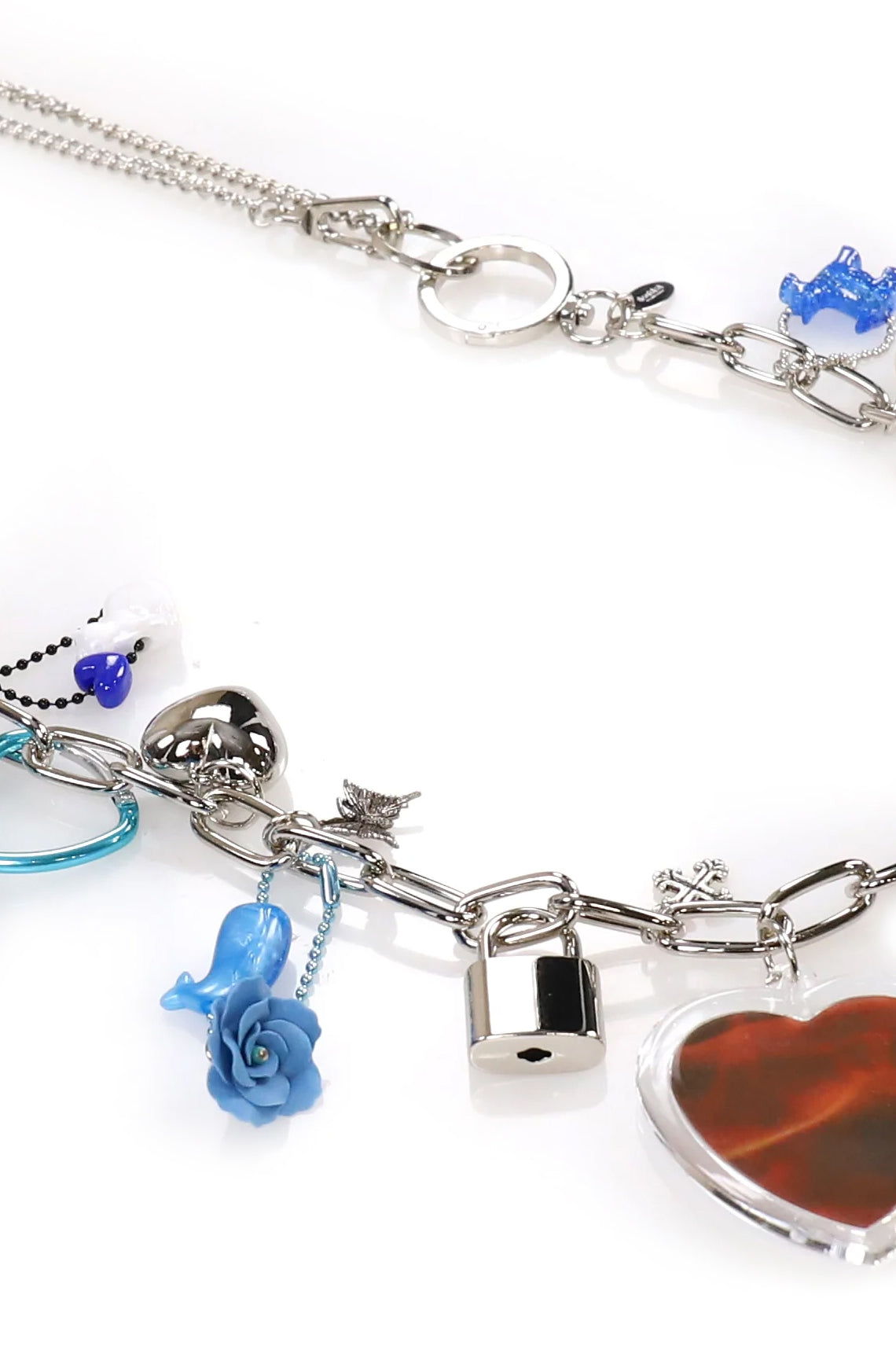 KEY CHAIN WITH DOG DOLL / BLU