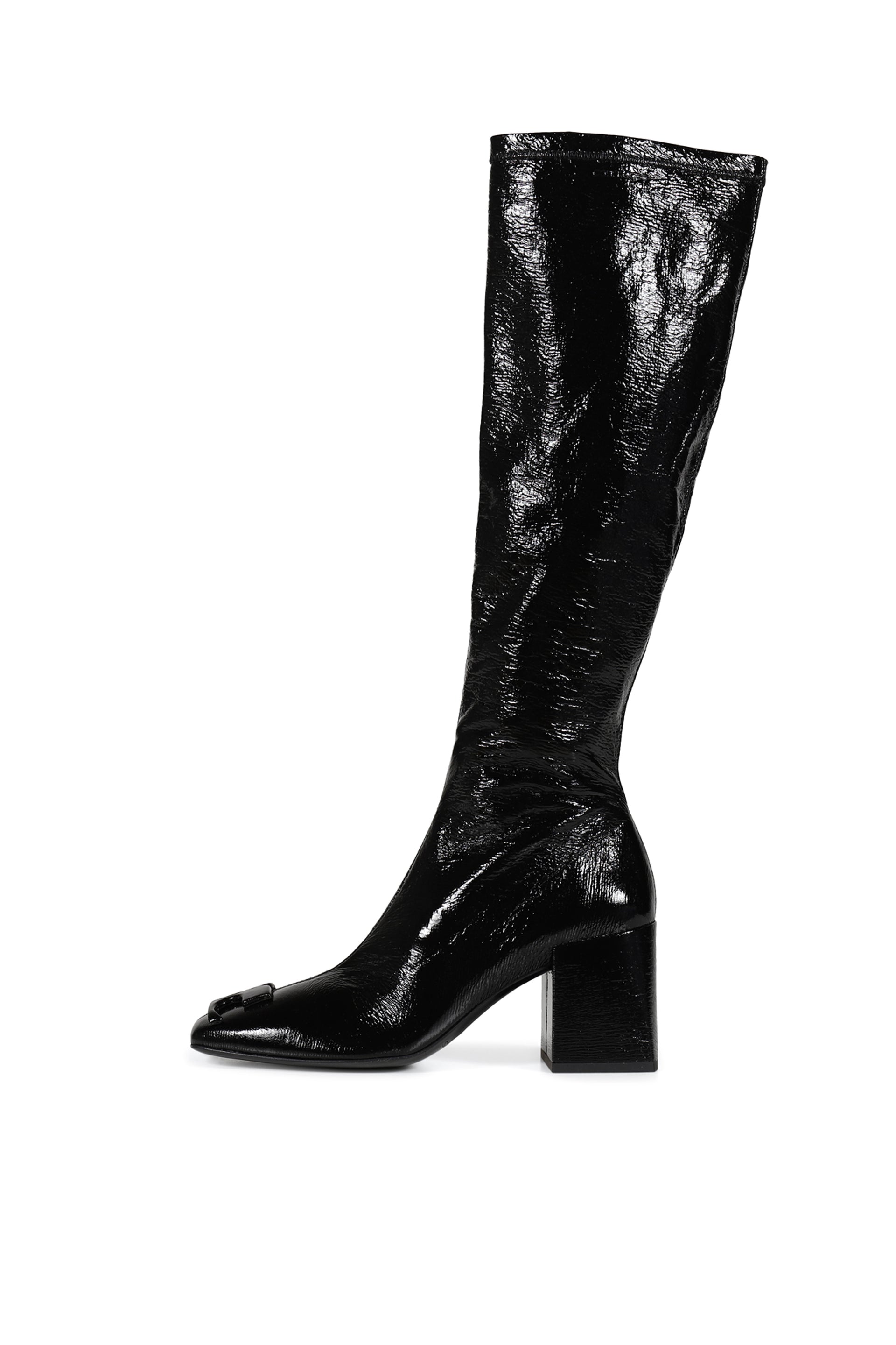 REEDITION AC VINYL BOOTS / BLK