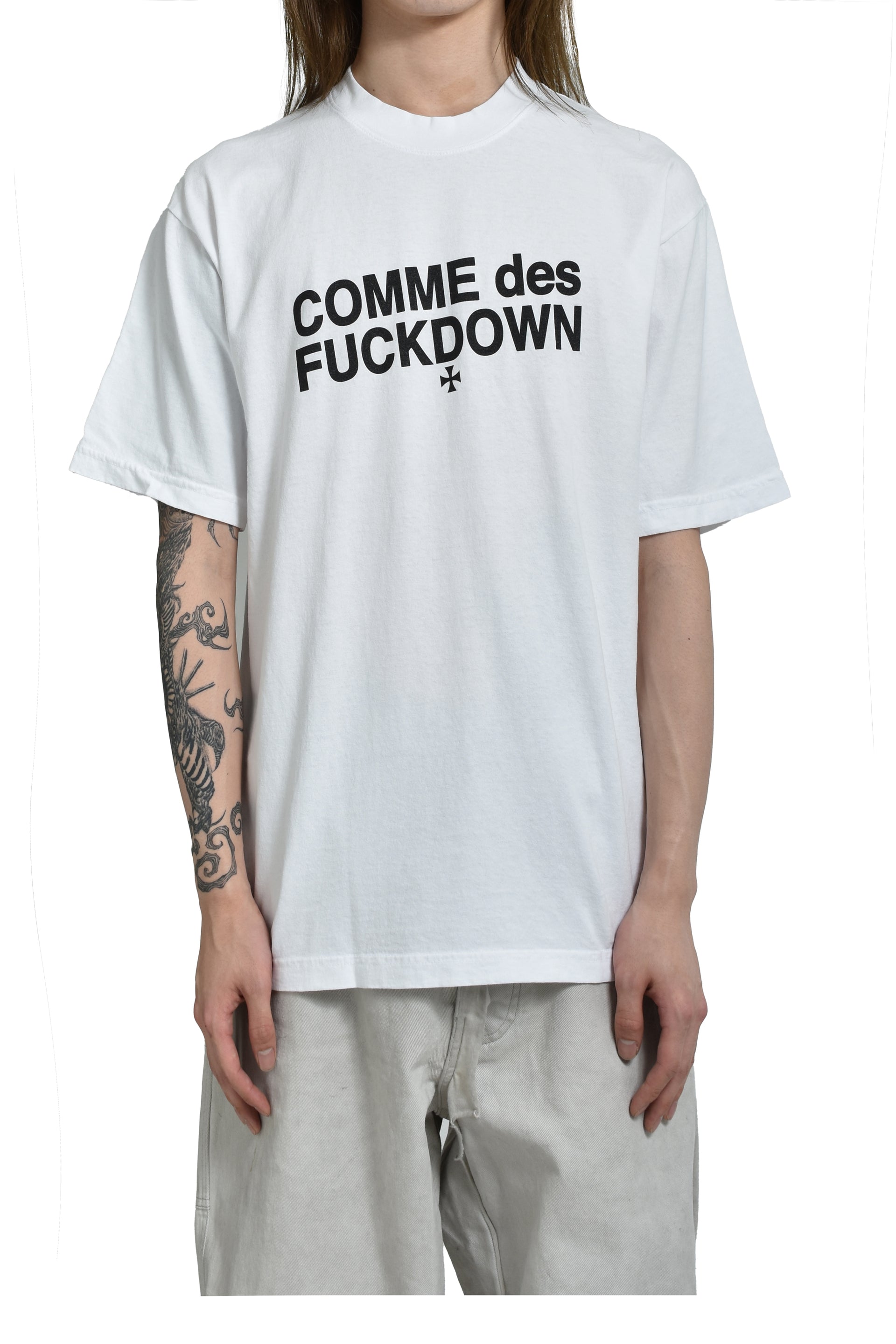 ALICE X SSUR COMME TEE / WHT