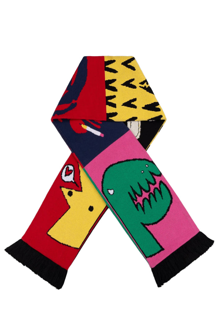 FOOTBALL SCARF / MULTI