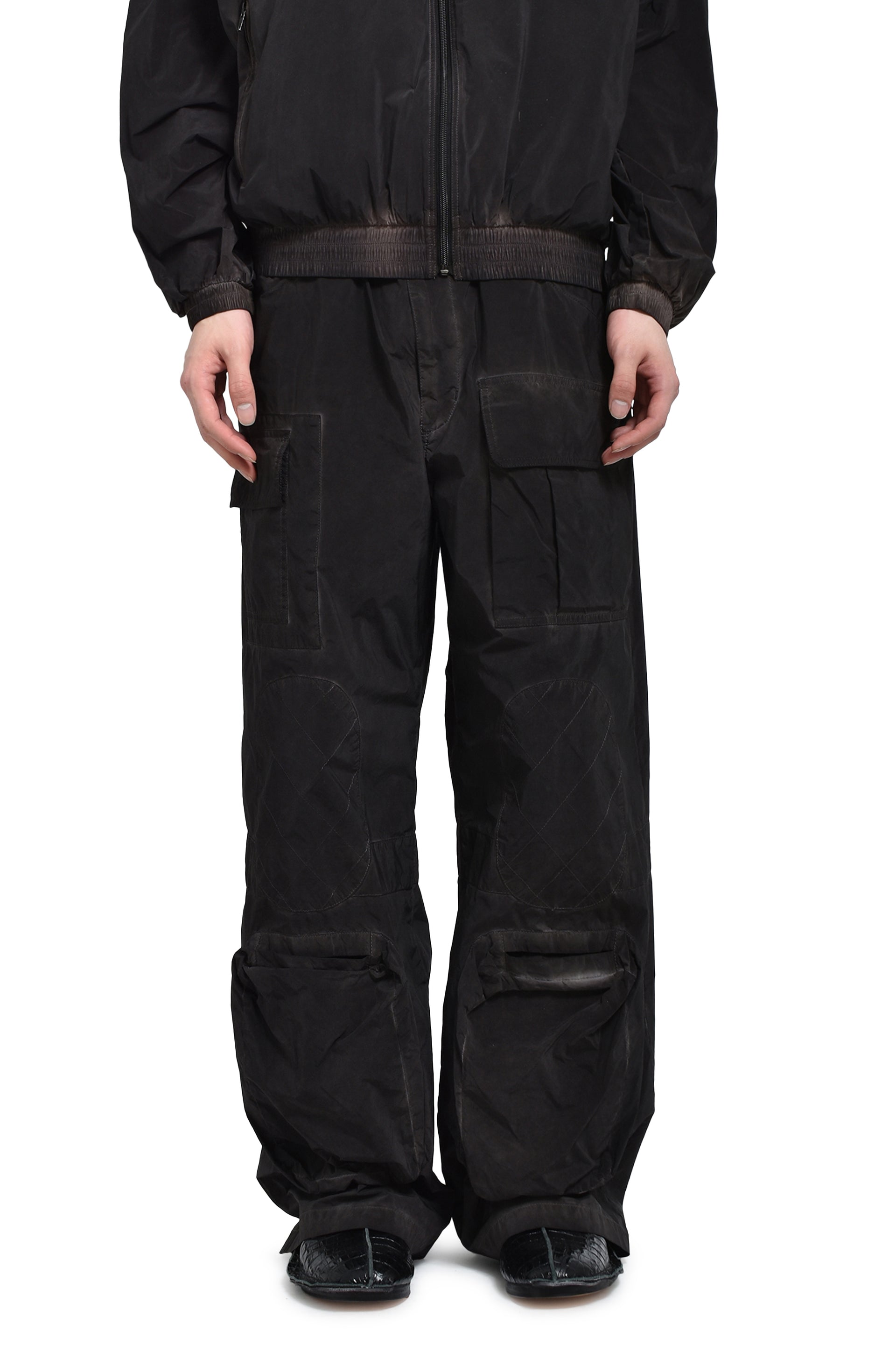 DAIRIKU "SURF VINTAGE" ALIEN PKT PANTS / WASH BLK