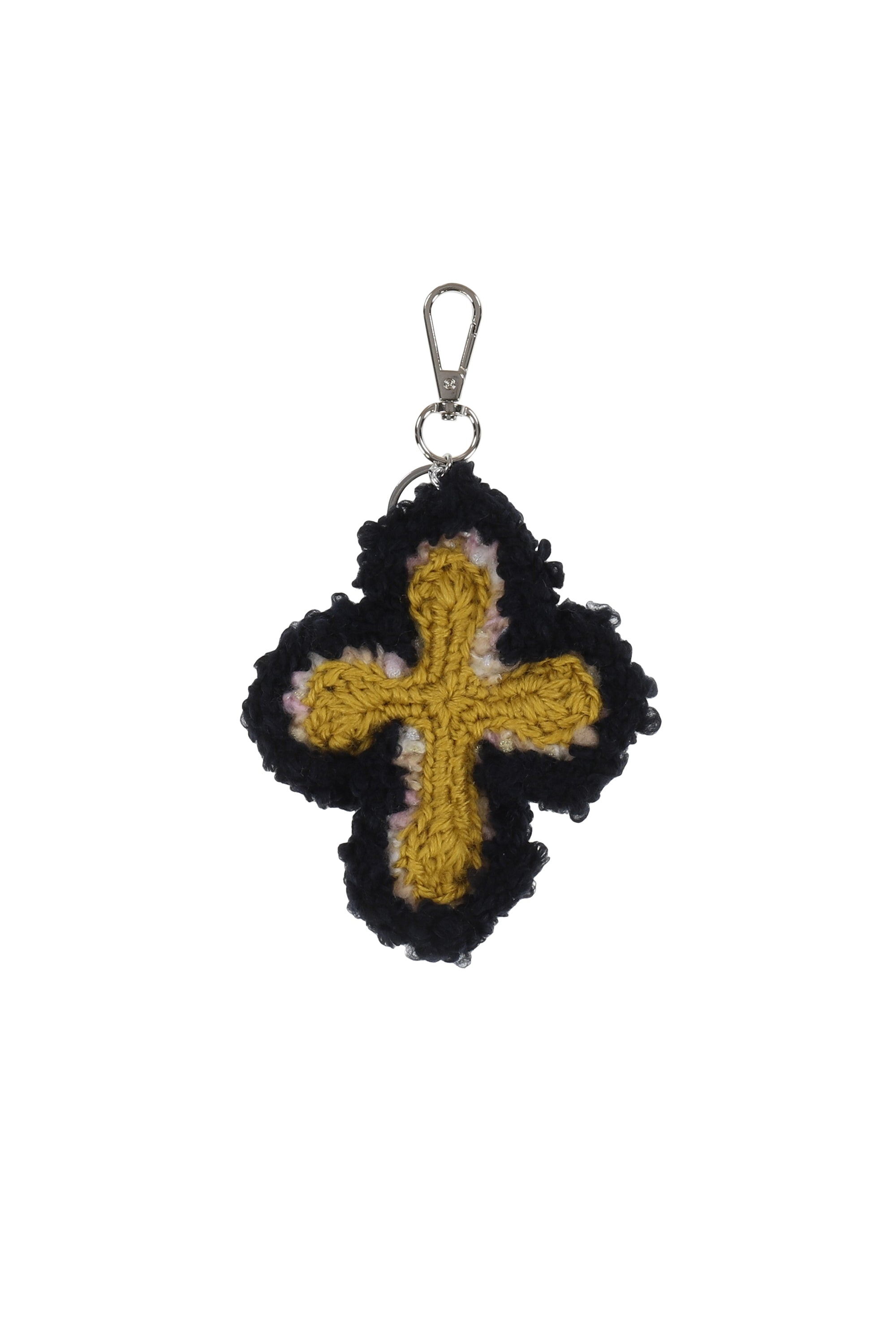 Y.A.R.N. ヤーン SS26 3D CROSS KEYCHAIN / MULTI - NUBIAN ヌビアン
