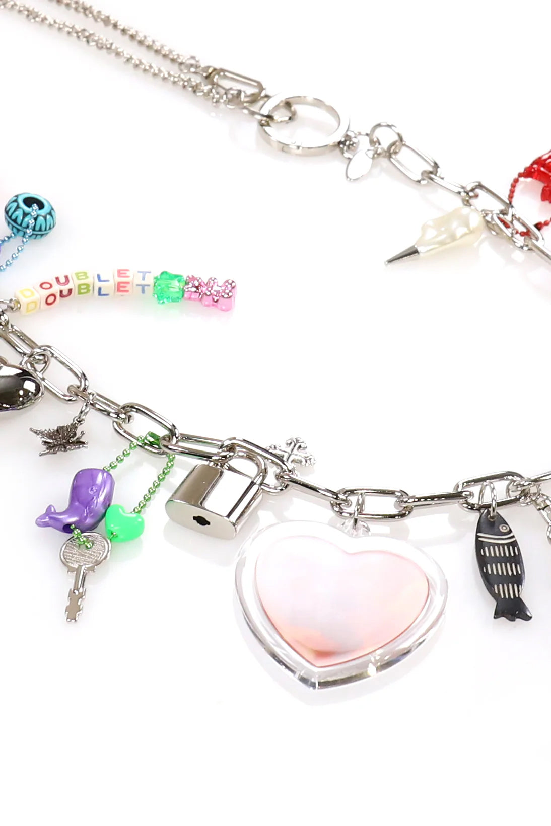 KEY CHAIN WITH DOG DOLL / MULTI