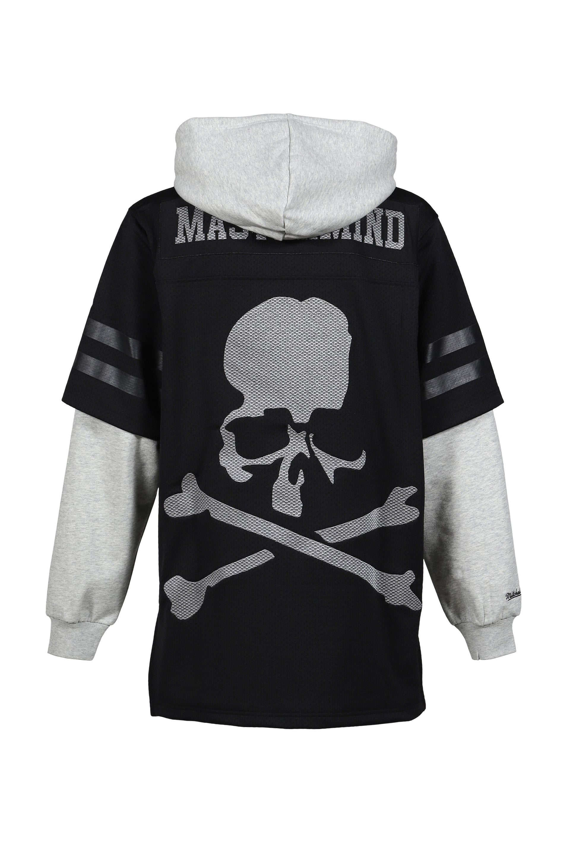 JY16966-CLBBLCK/MASTERMINDXM&N HOODED JERSEY / BLK