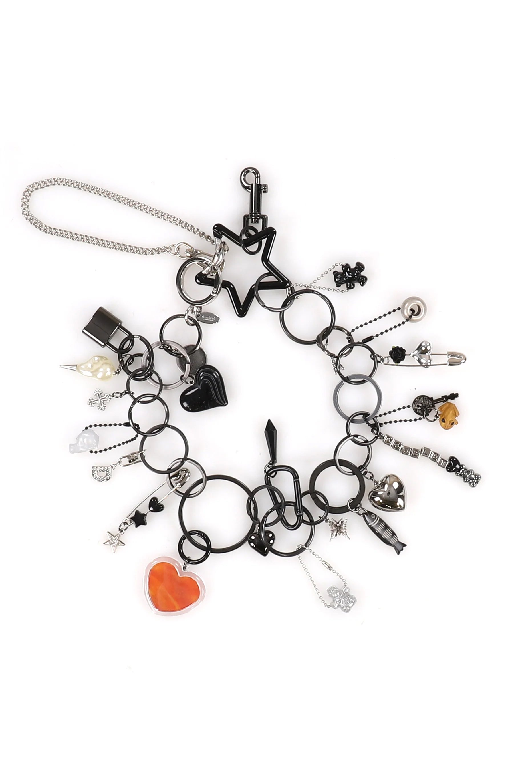 doublet ダブレット FW25 KEY CHAIN / BLK - NUBIAN ヌビアン