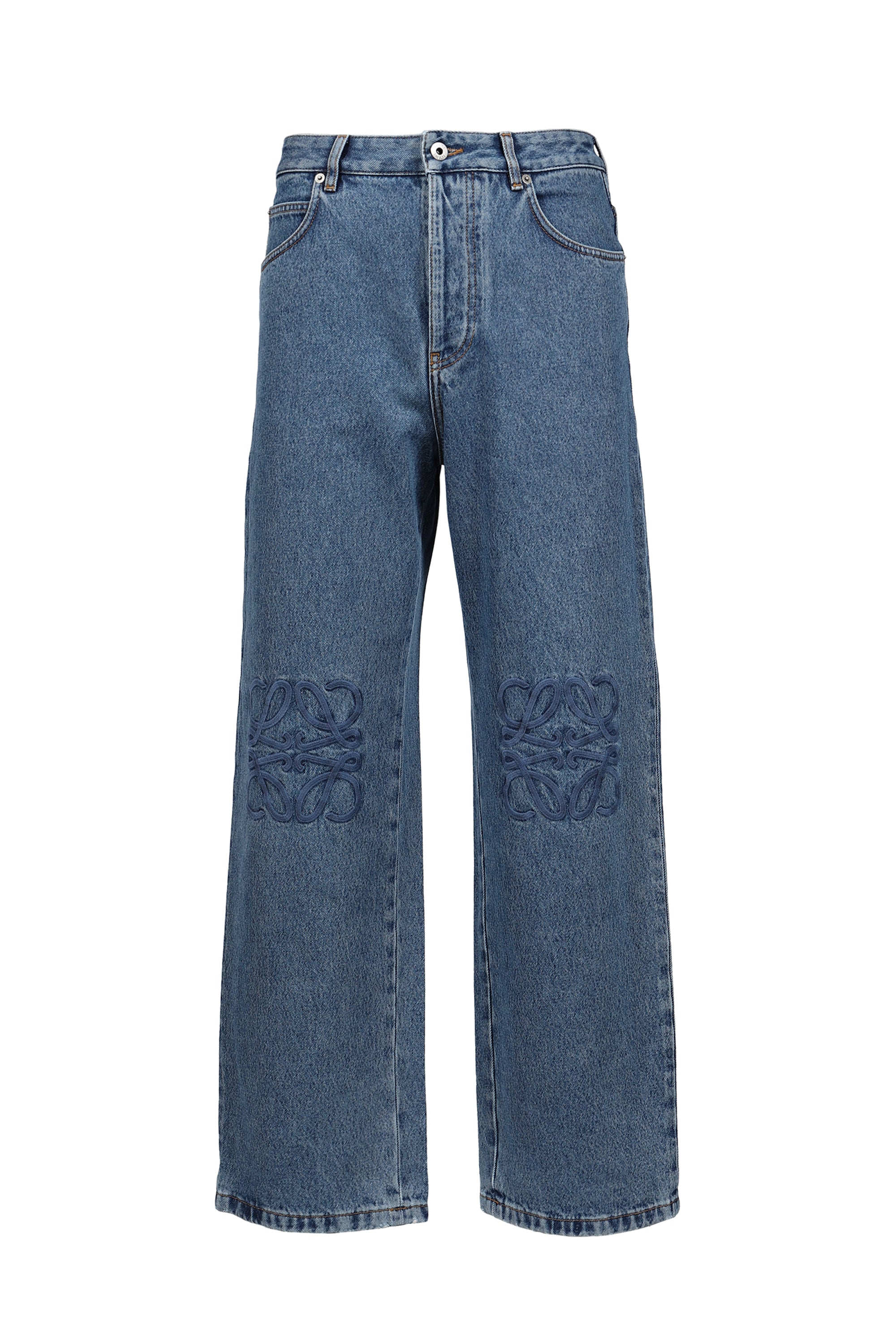 LOEWE ロエベ FW26 ANAGRAM BAGGY JEANS AF / BLU - NUBIAN ヌビアン