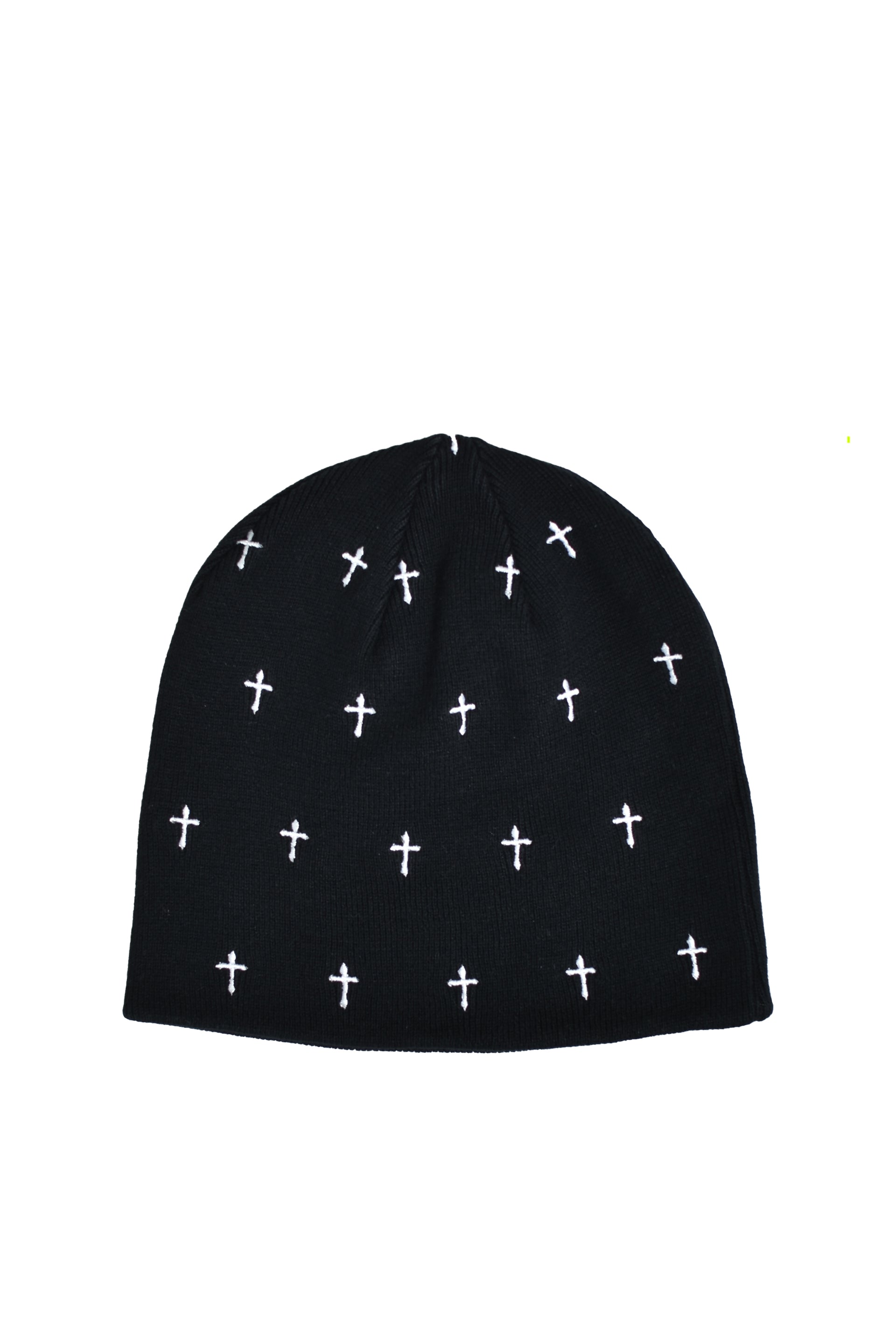 ALLOVER CROSS BEANIE V2 / BLK