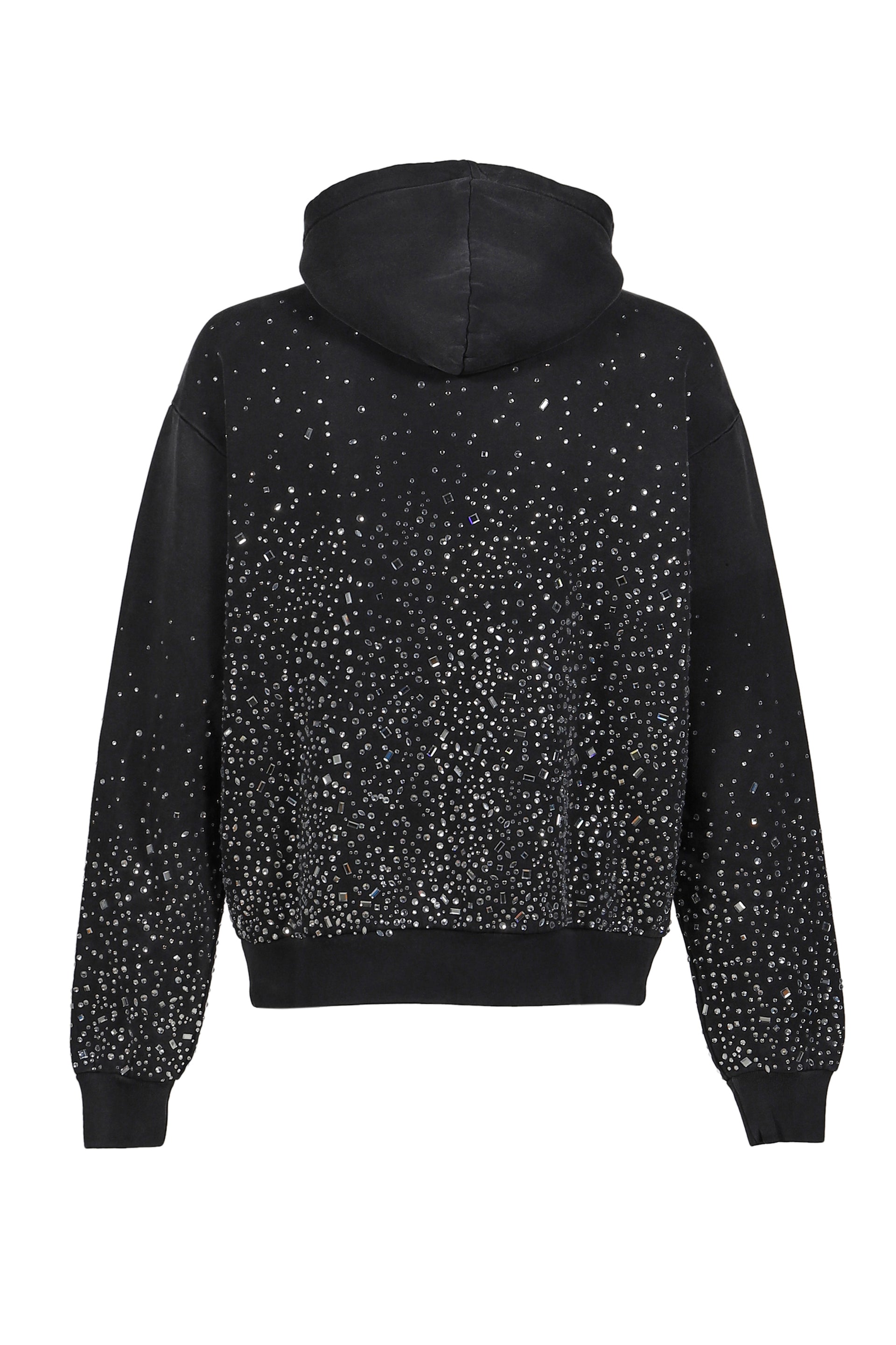 SHATTERED GLASS HOODIE / BLK