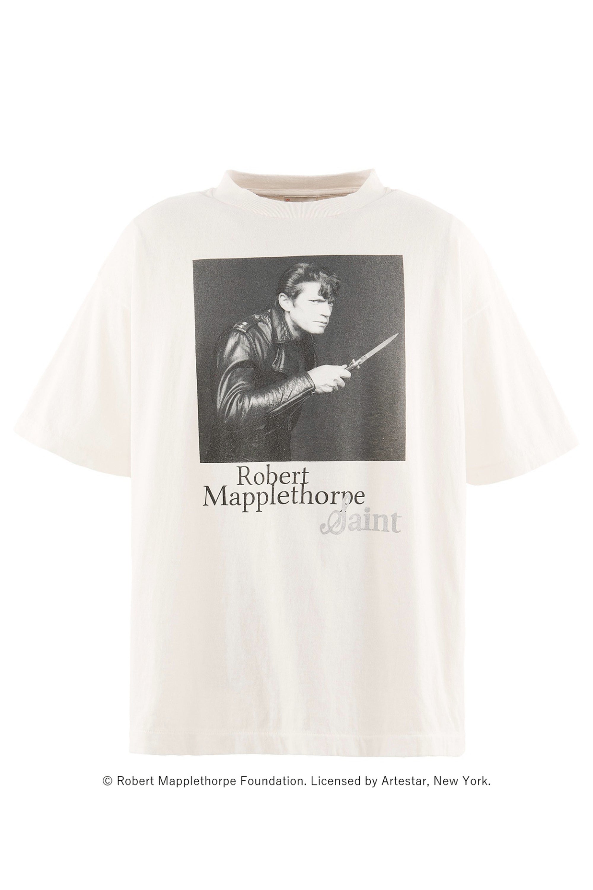SAINT Mxxxxxx × Robert Mapplethorpe コラボレーション MT_SS T-SHIRT