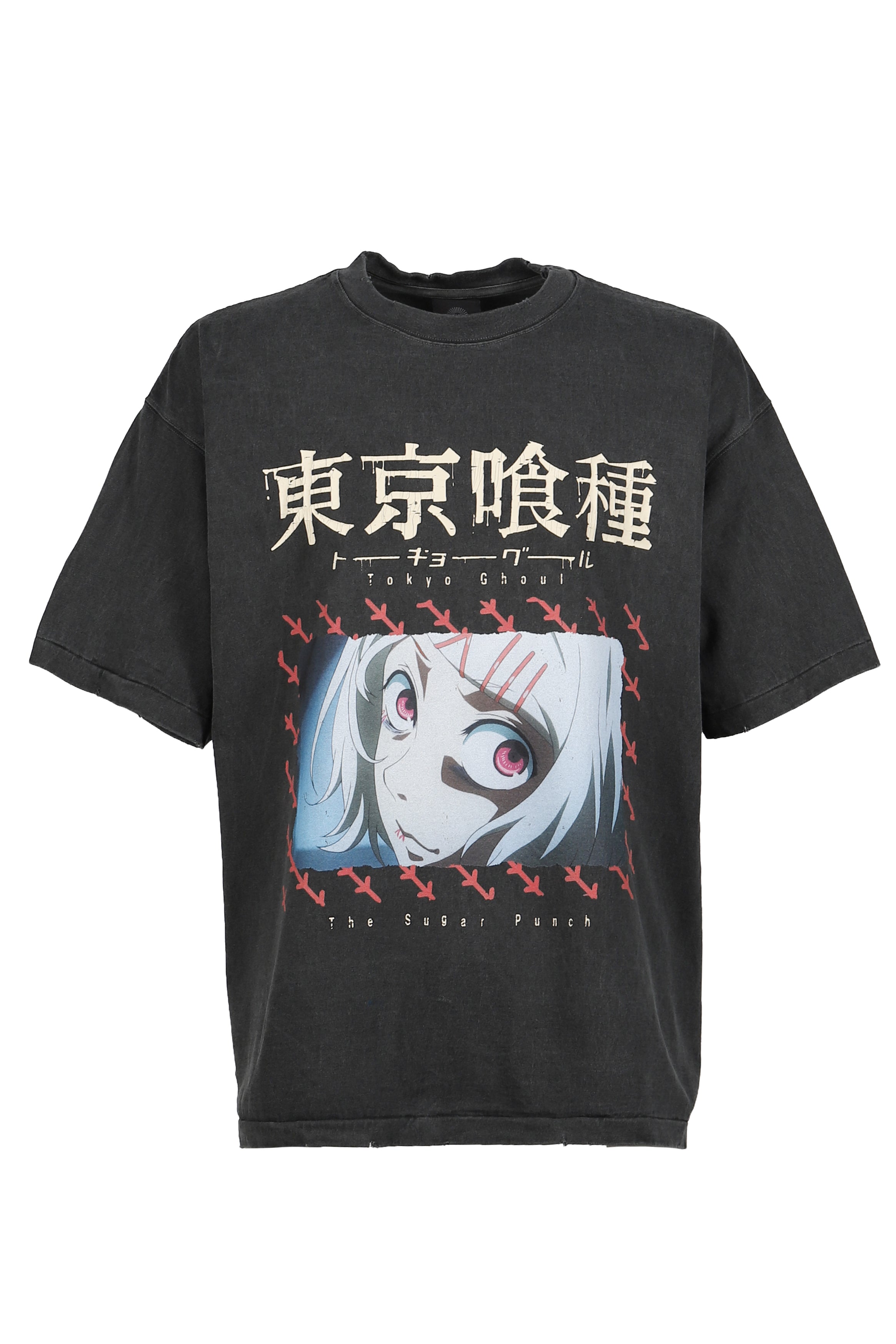 THE SUGAR PUNCH × 東京喰種トーキョーグール FW25 S/S T-SHIRT (JUZO