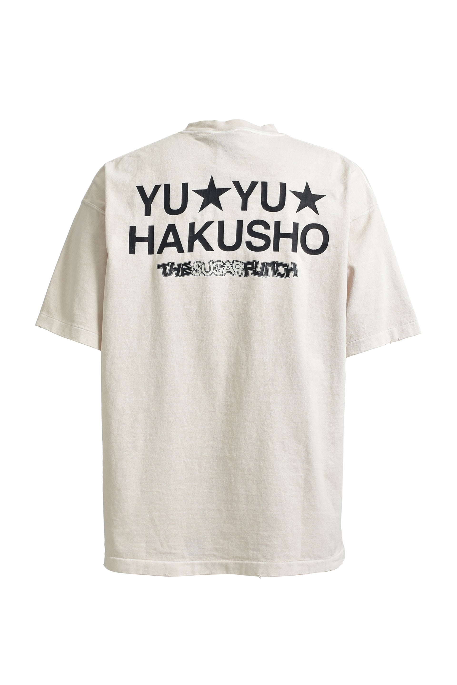 THE SUGAR PUNCH × TVアニメ「幽☆遊☆白書」 S/S T-SHIRTS / WHT