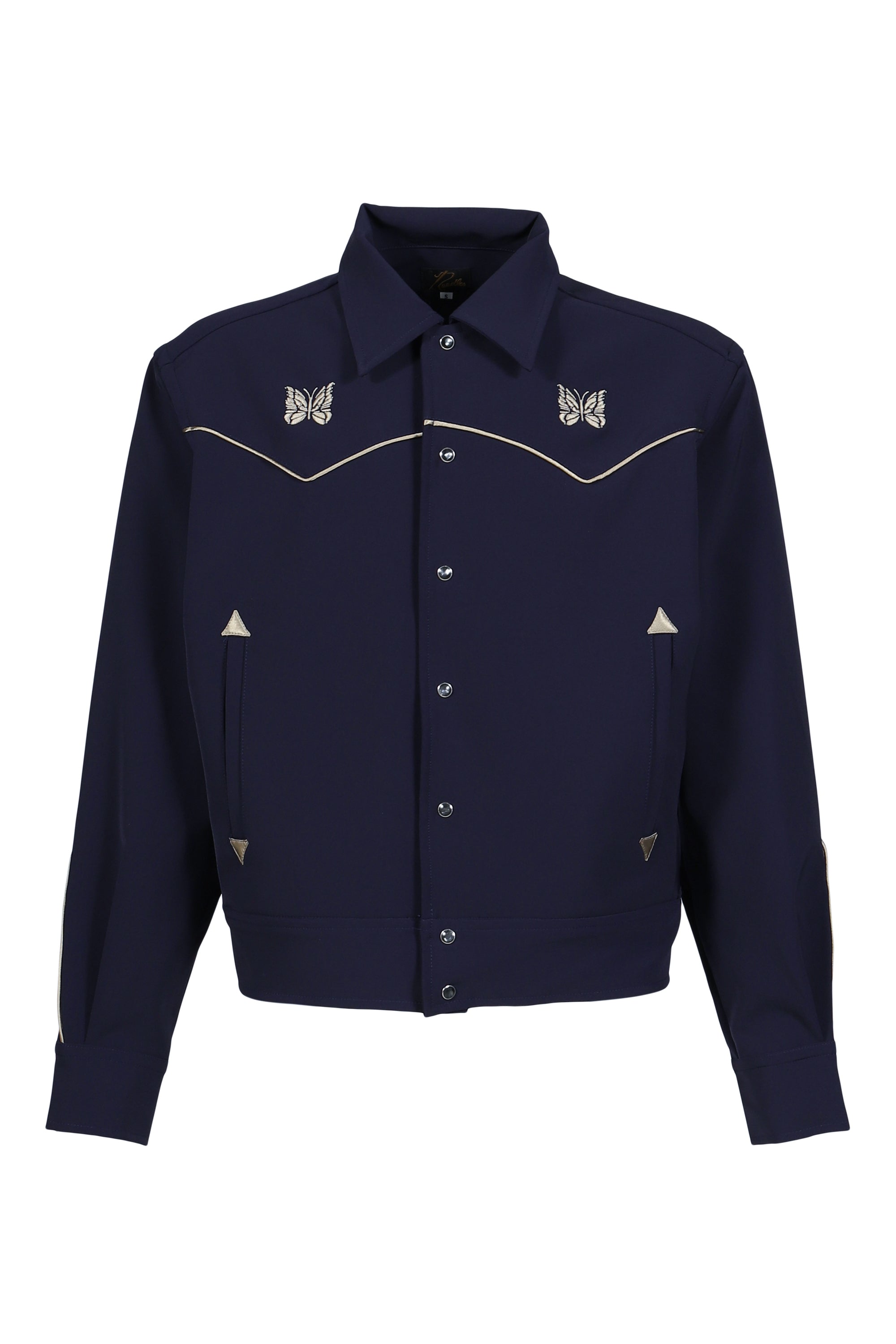 Needles ニードルス FW26 PIPING COWBOY JACKET - POLY DOUBLE CLOTH