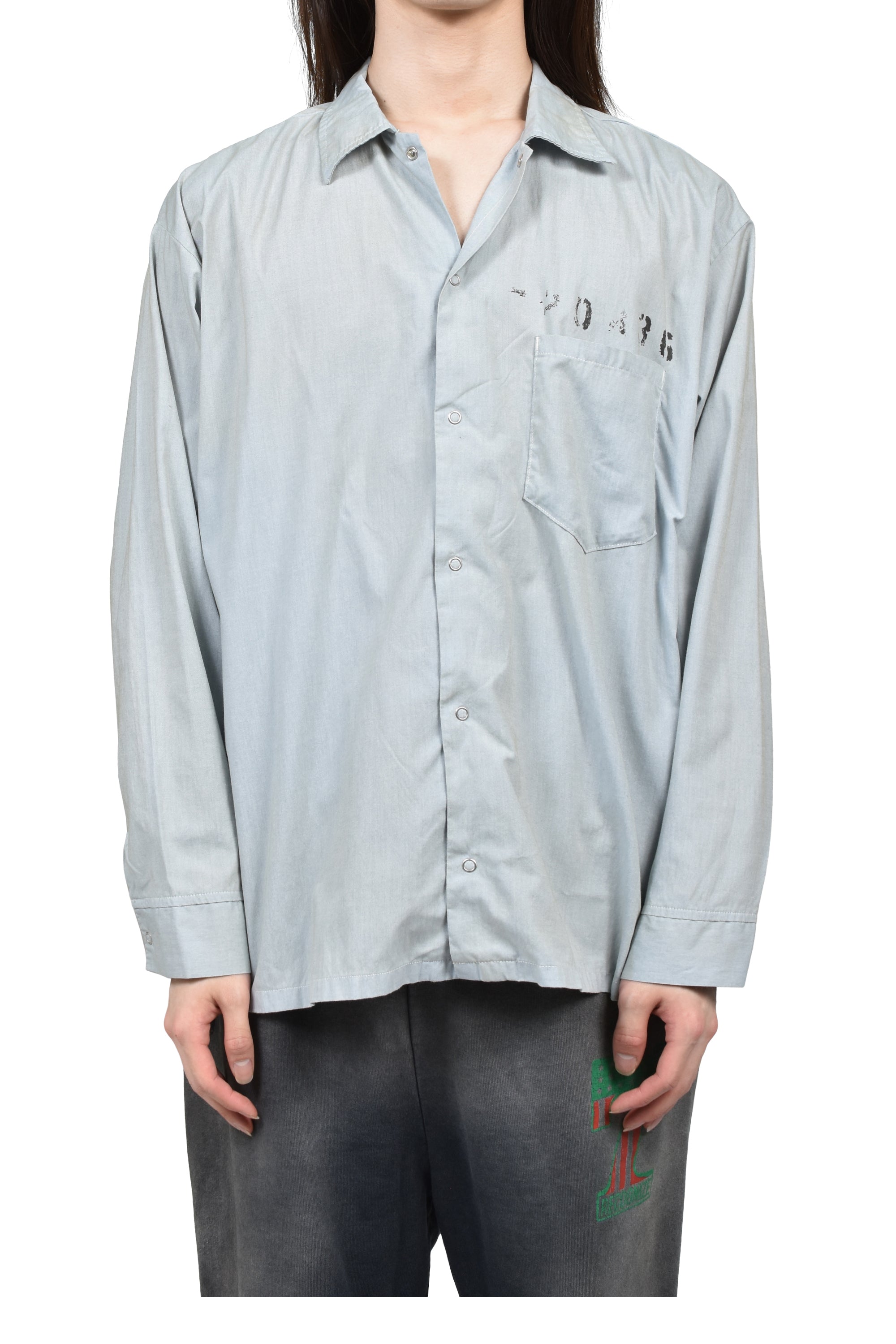 BOWWOW バウワウ S.BRONX CO. JAIL SHIRT AGED 0533-1_a644a3e1-946d-473d-82e4