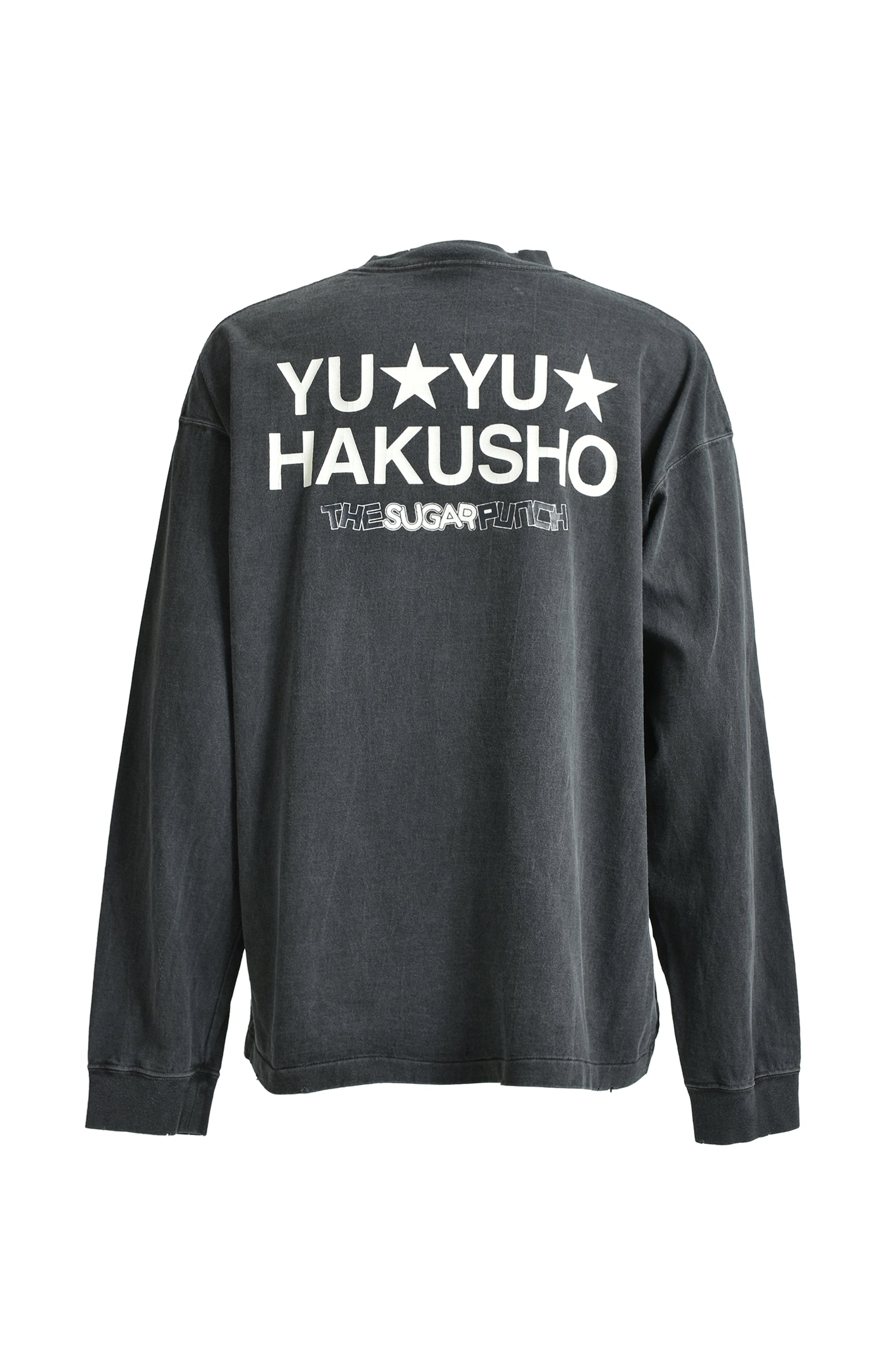 THE SUGAR PUNCH × TVアニメ「幽☆遊☆白書」 L/S T-SHIRTS / BLK