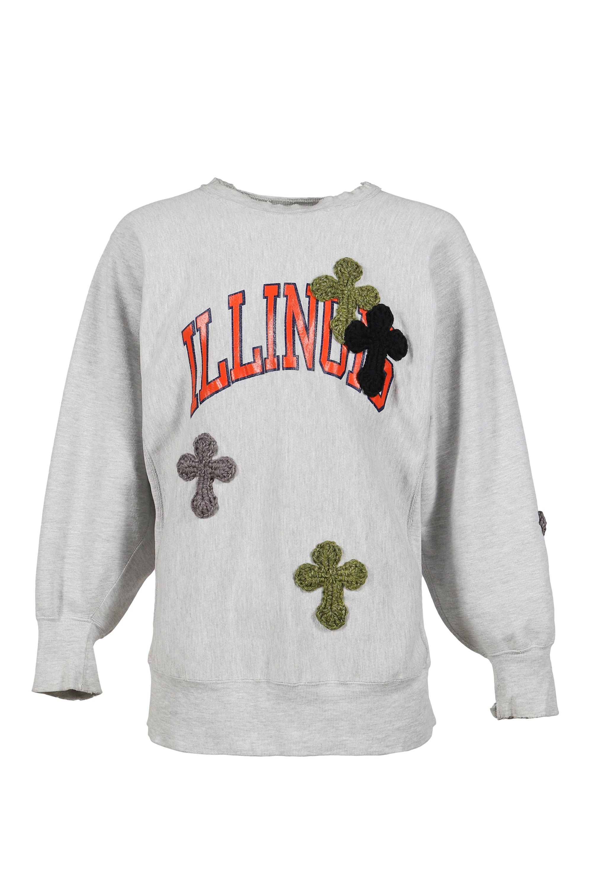 Y.A.R.N. ヤーン SS26 3D CROSS 90s SWEAT / MULTI - NUBIAN ヌビアン