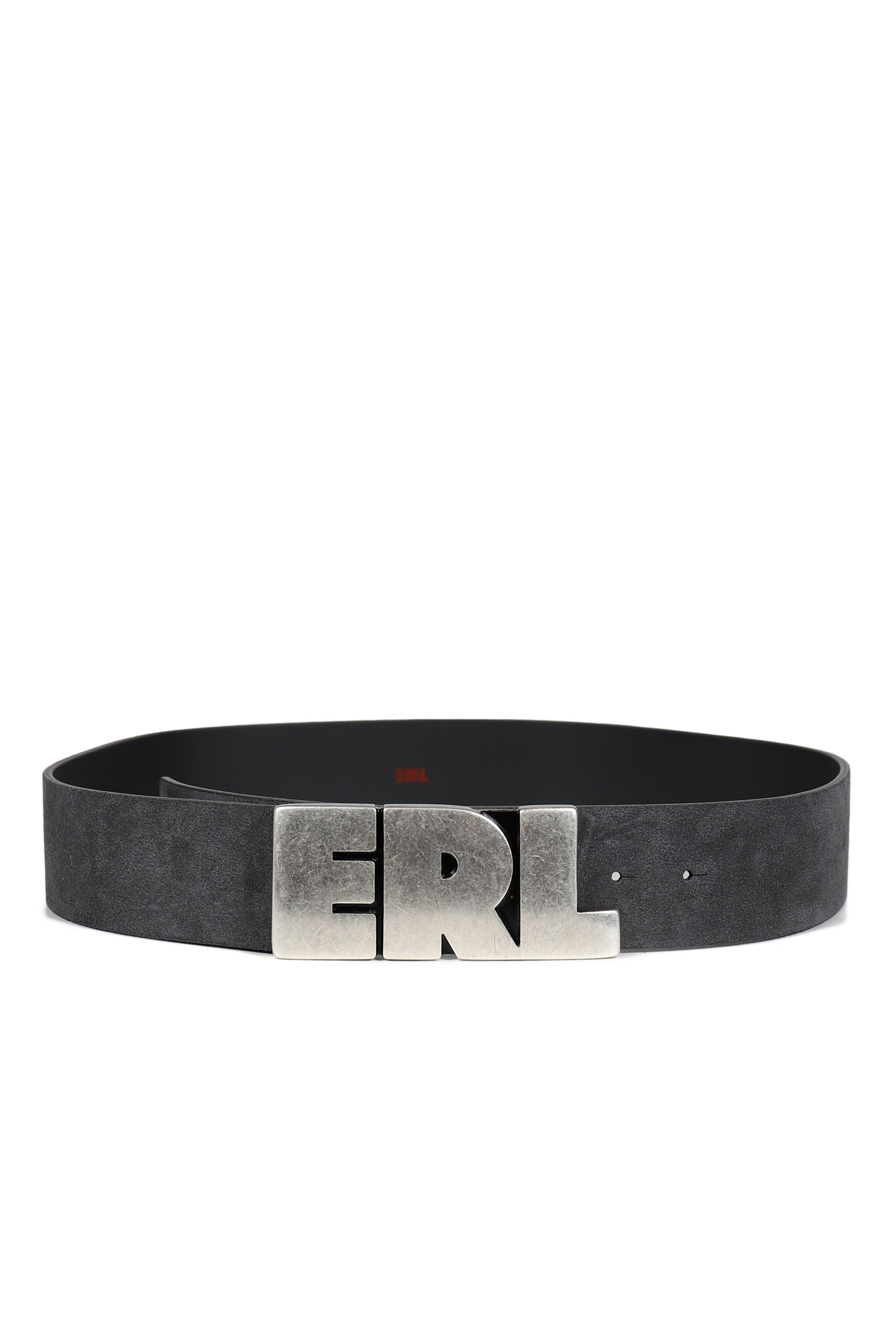 ERL ERL SS26 ERL LARGE SUEDE BELT LEATHER / BLK - NUBIAN