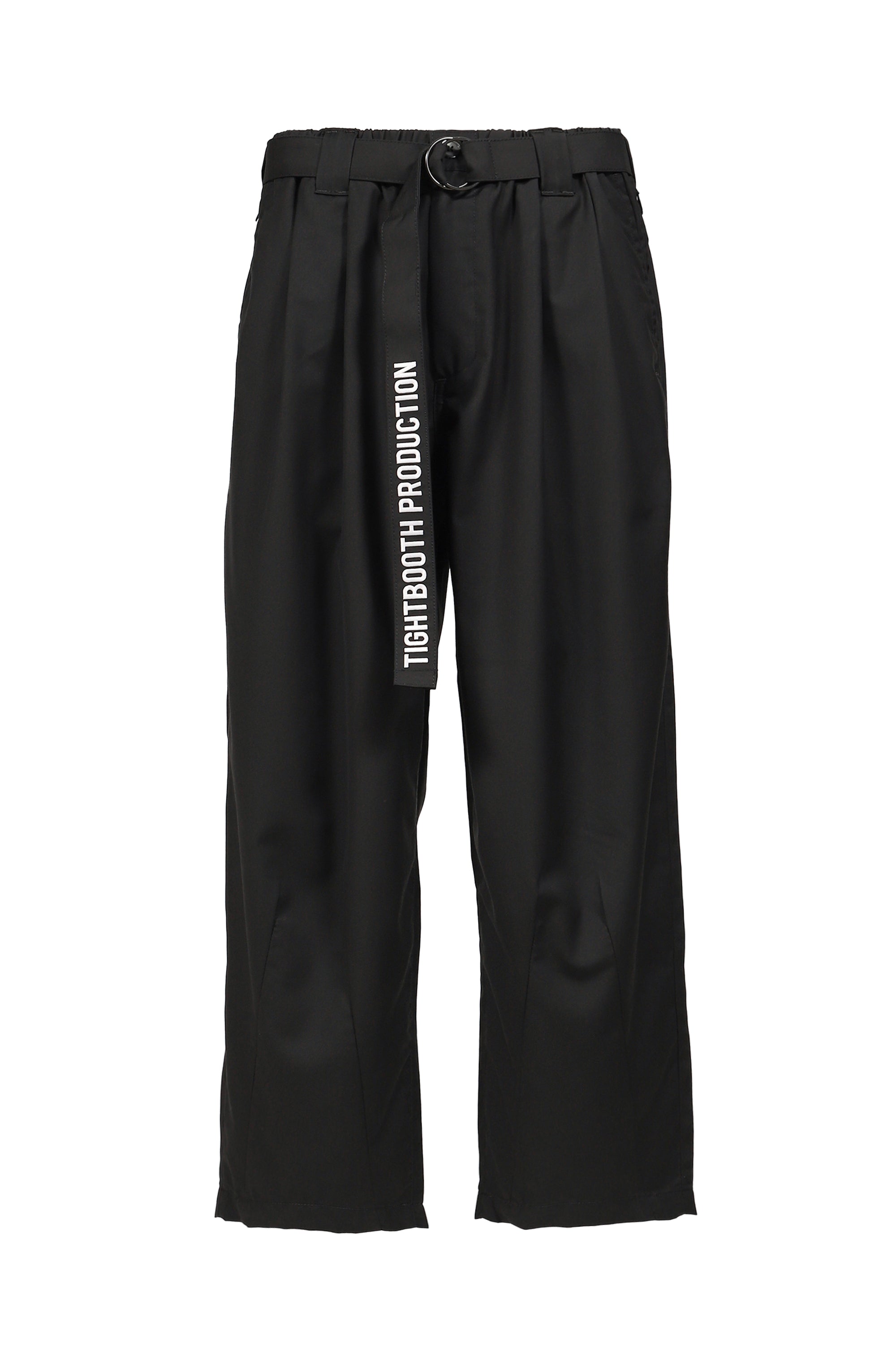 tightbooth TBPR タイトブース　黒　バギーパンツ TIGHTBOOTH タイトブース SS26TBPR / BAGGY SLACKS / BLK - NUBIAN