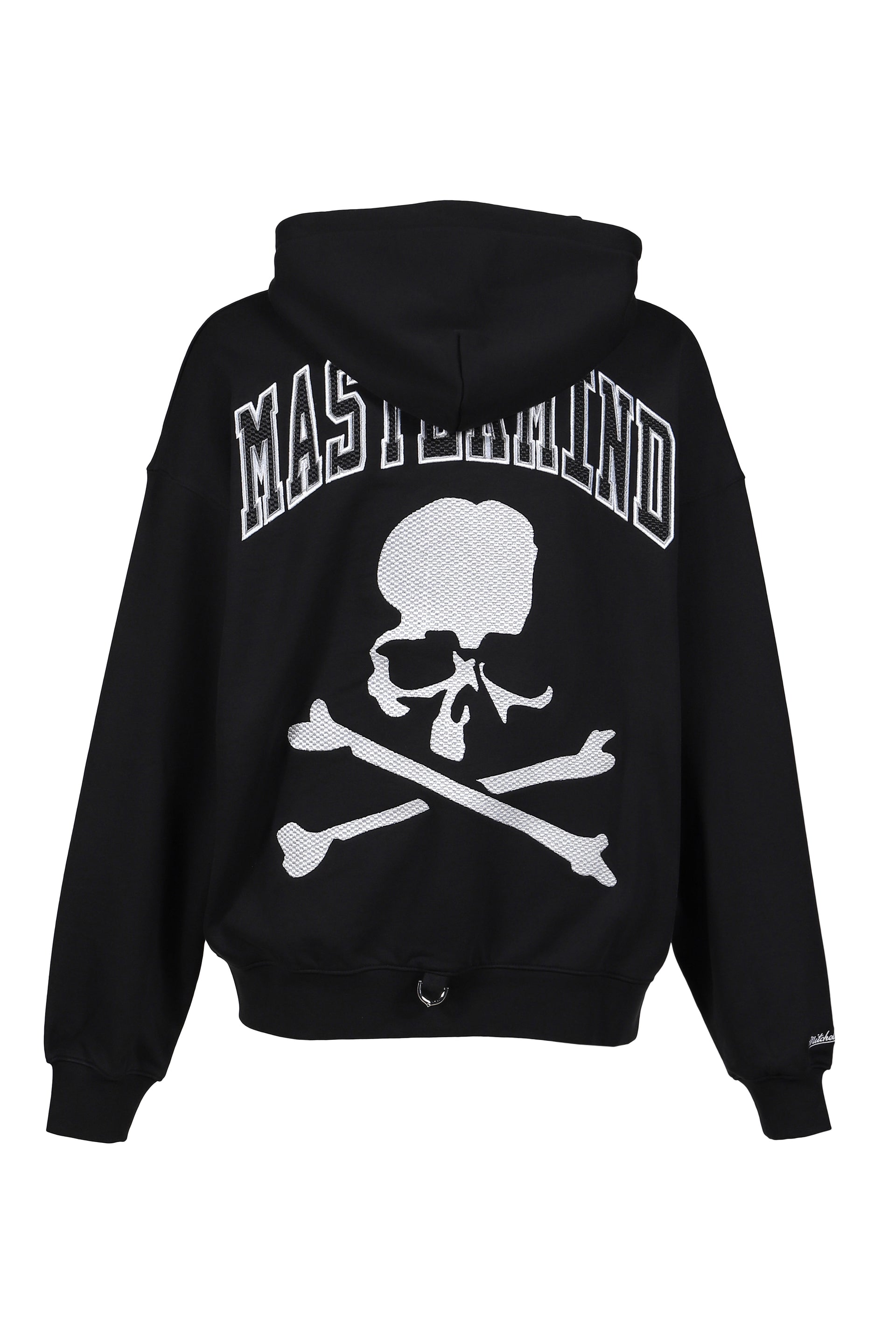 TH16968-CLBBLCK/MASTERMINDXM&N ZIP UP HOODIE / BLK