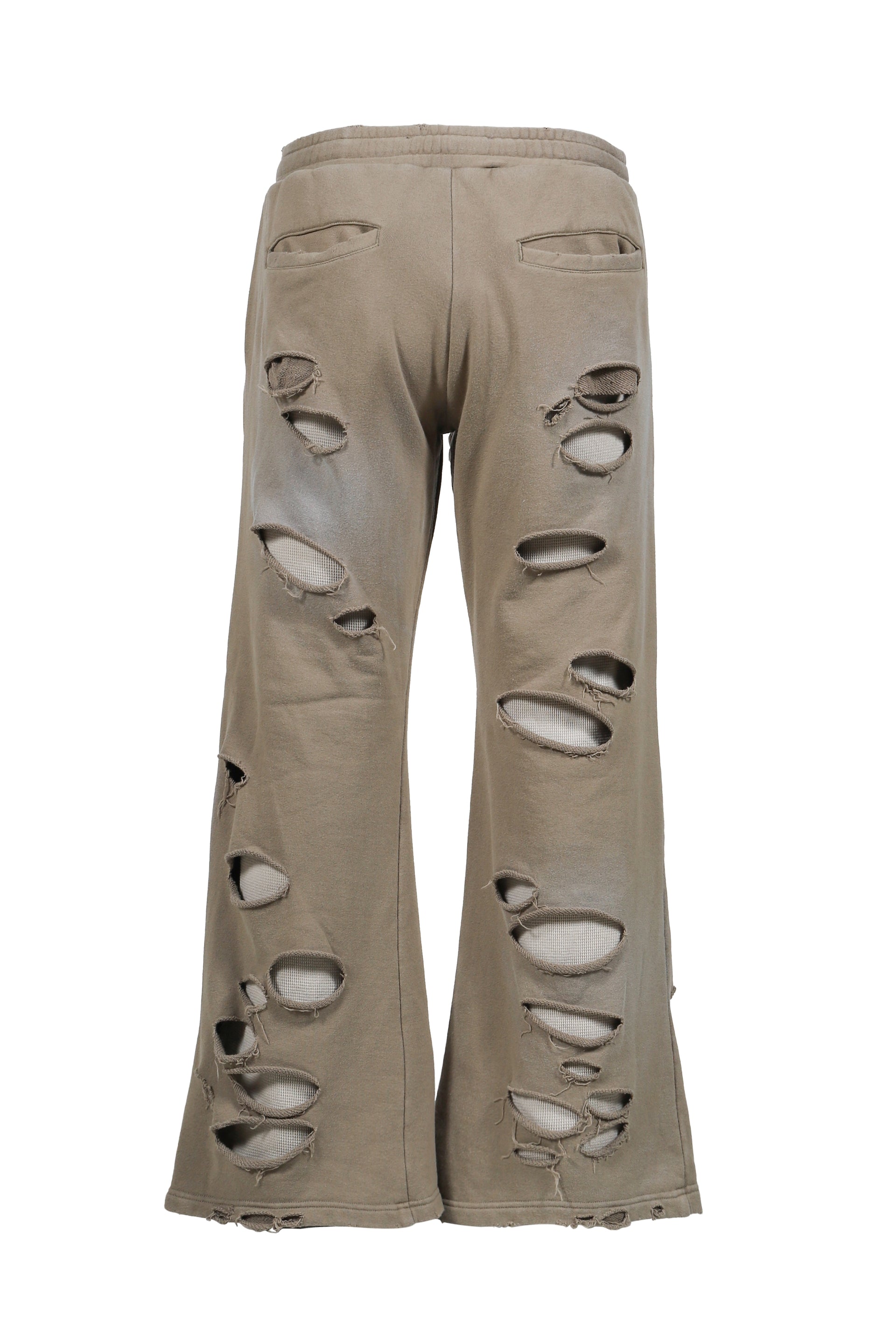 THERMAL LAYERED SWEAT PANTS / DUST