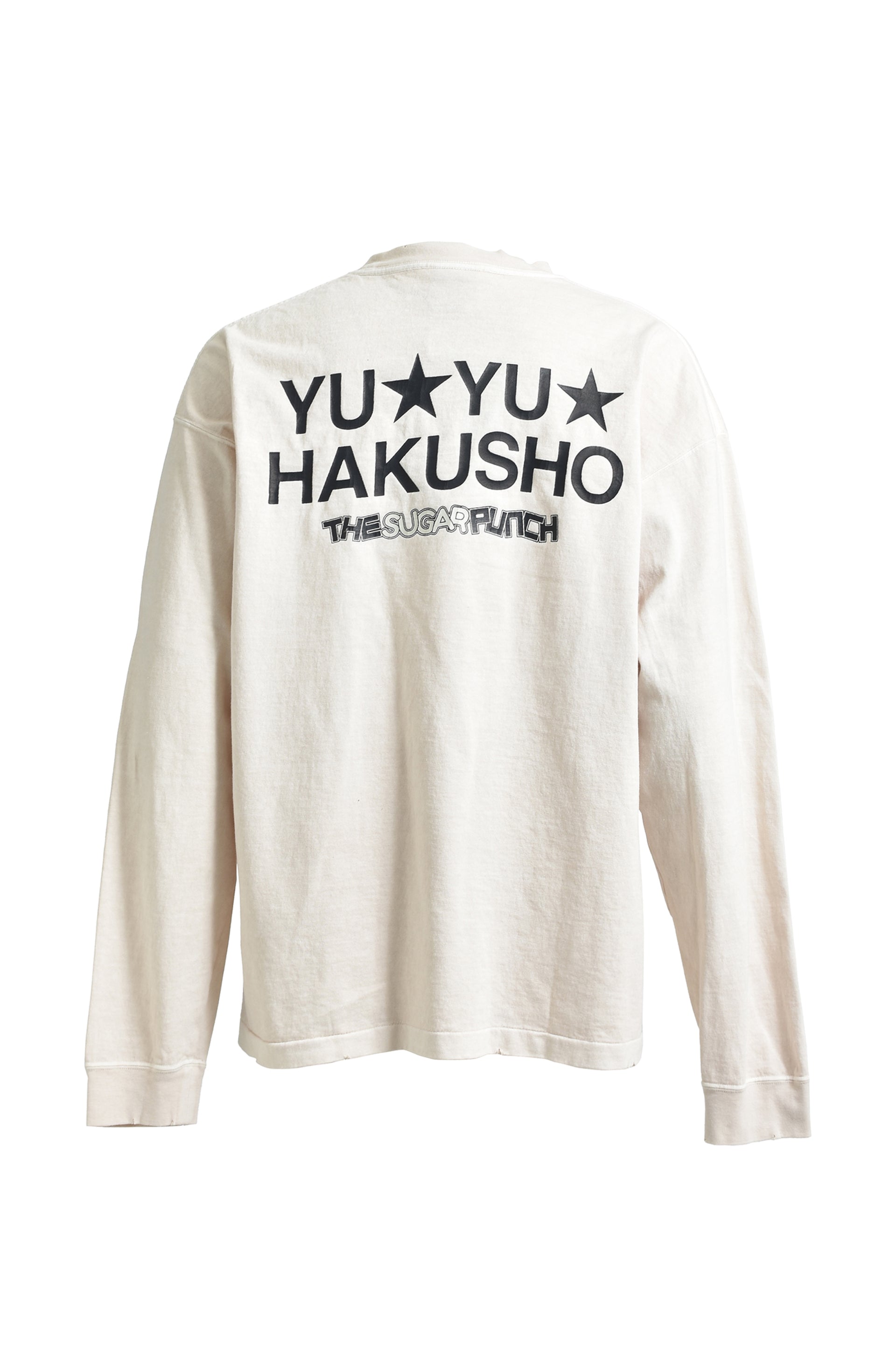 THE SUGAR PUNCH × TVアニメ「幽☆遊☆白書」 L/S T-SHIRTS / WHT