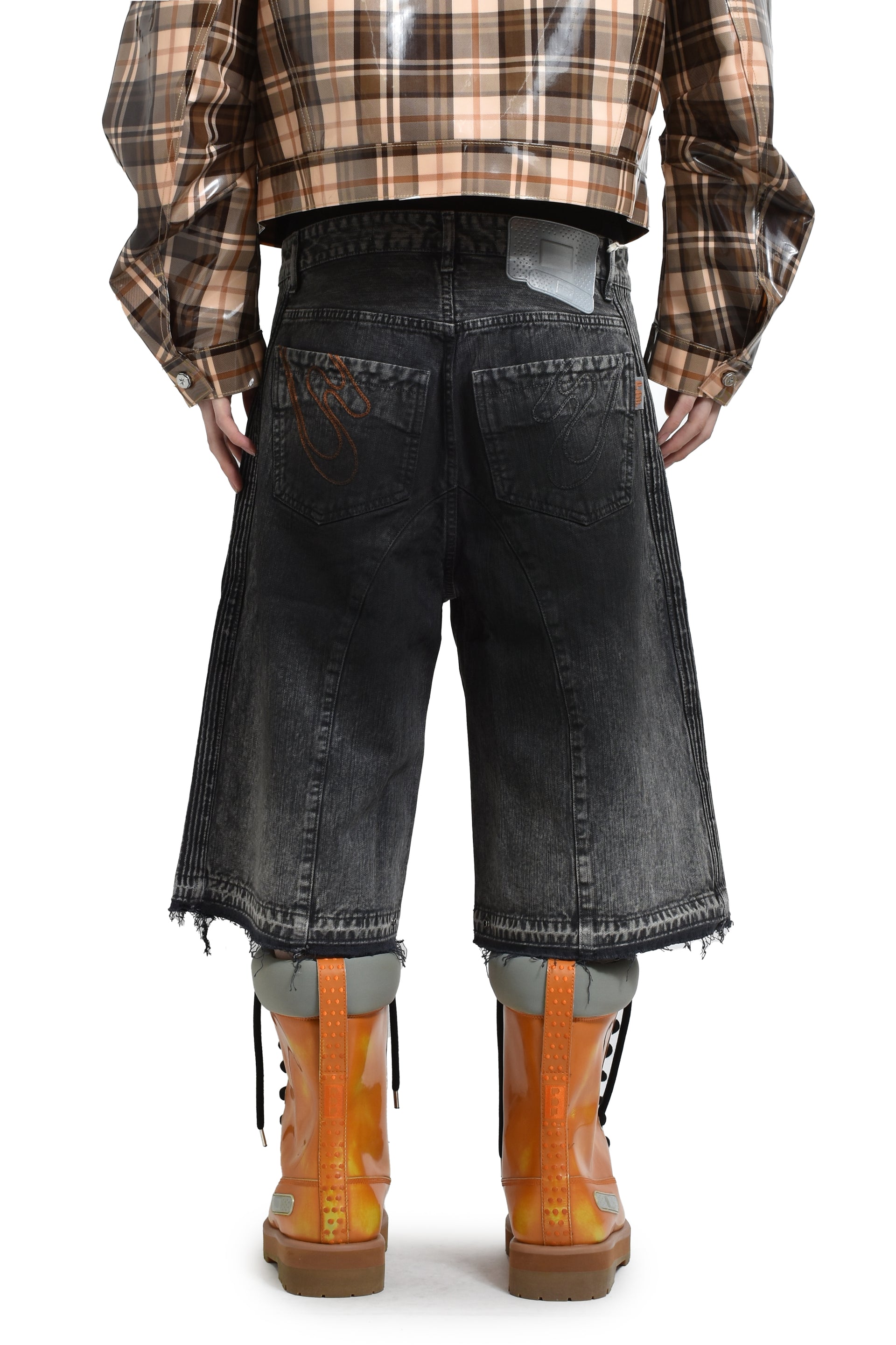 PDF LOW RIDE BIKER SHORTS (DOM04) / BLK