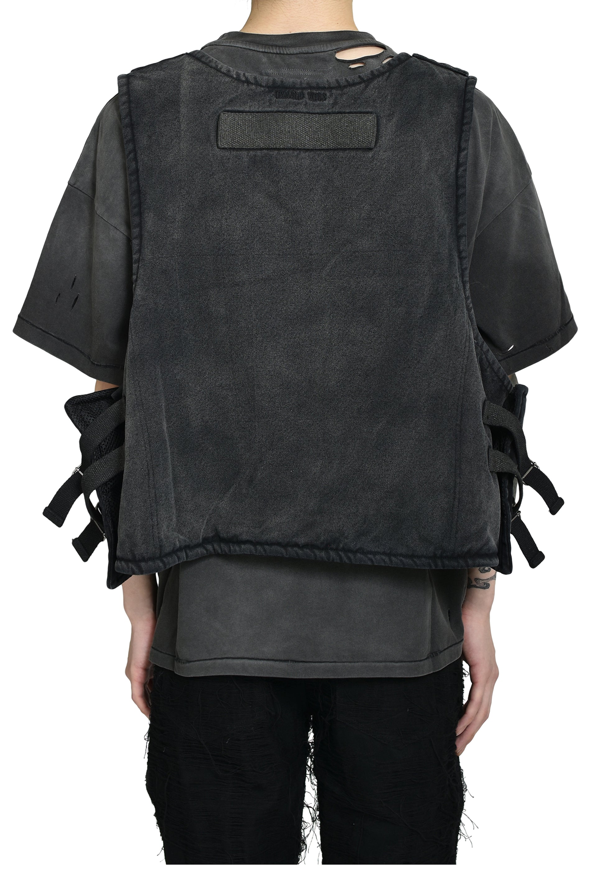 RIOT VEST / WASHED GREY