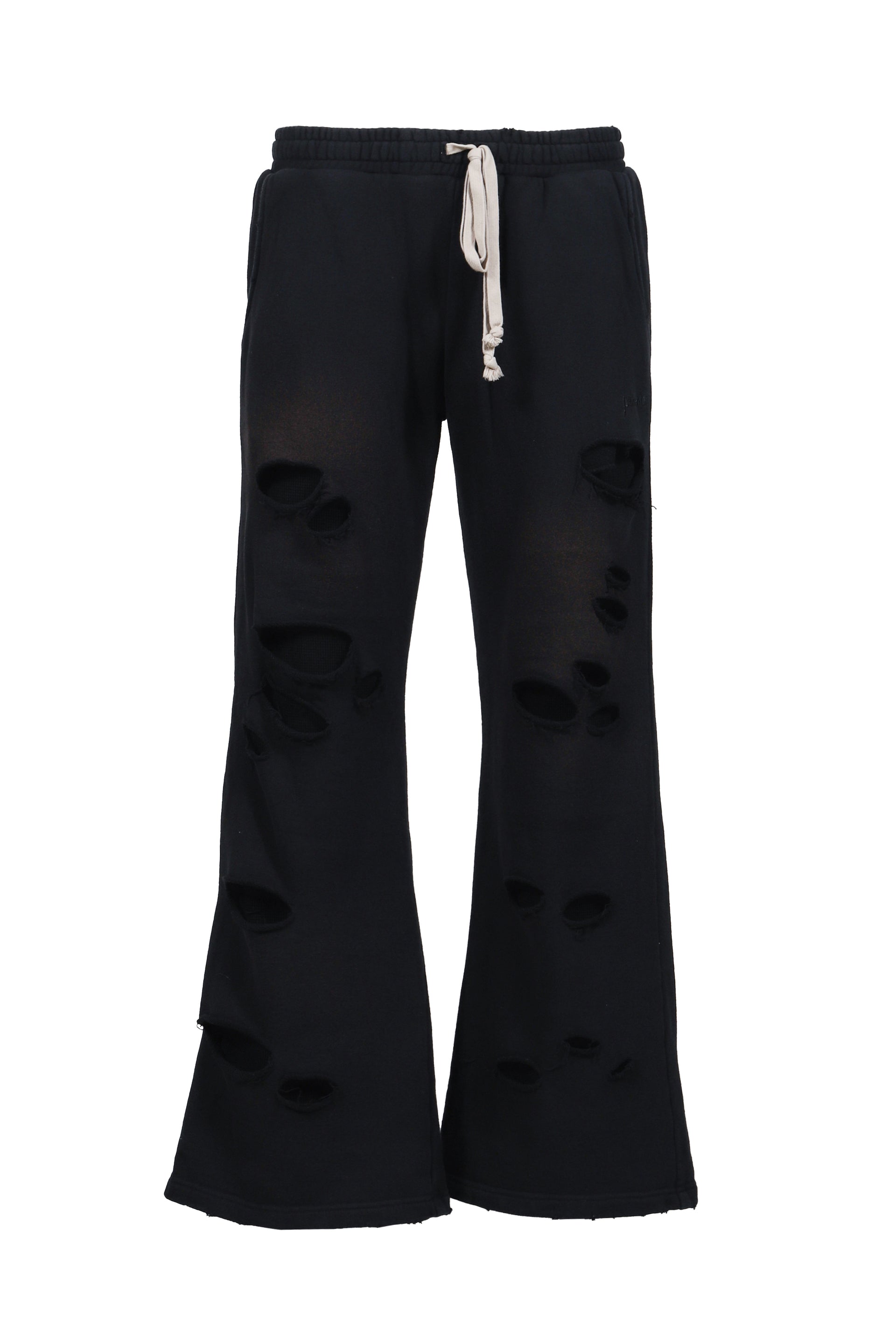 THERMAL LAYERED SWEAT PANTS / BLK