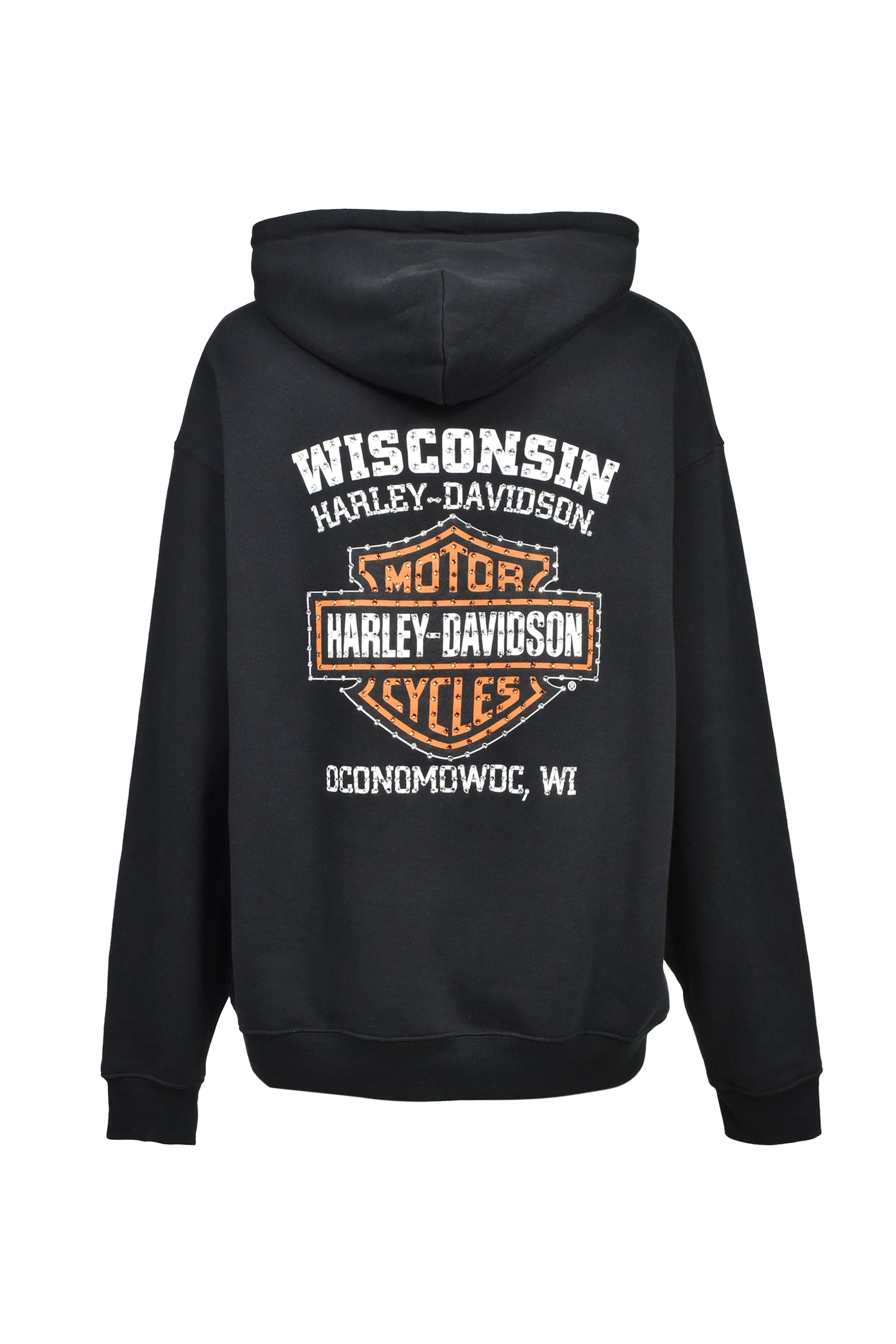 CONOMOWOC,WI HOODIE / BLACK