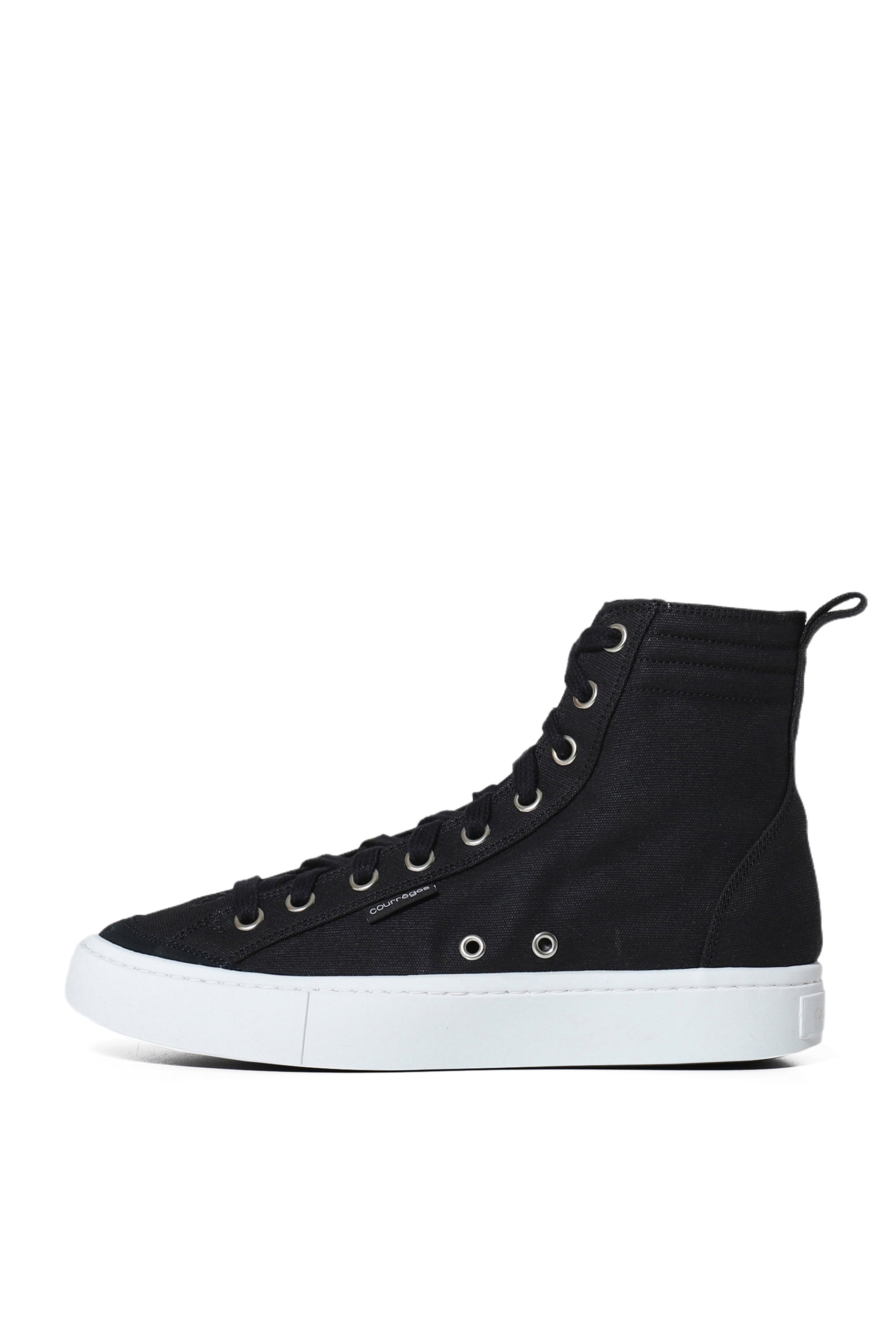 BITUME CANVAS SNEAKERS / BLACK