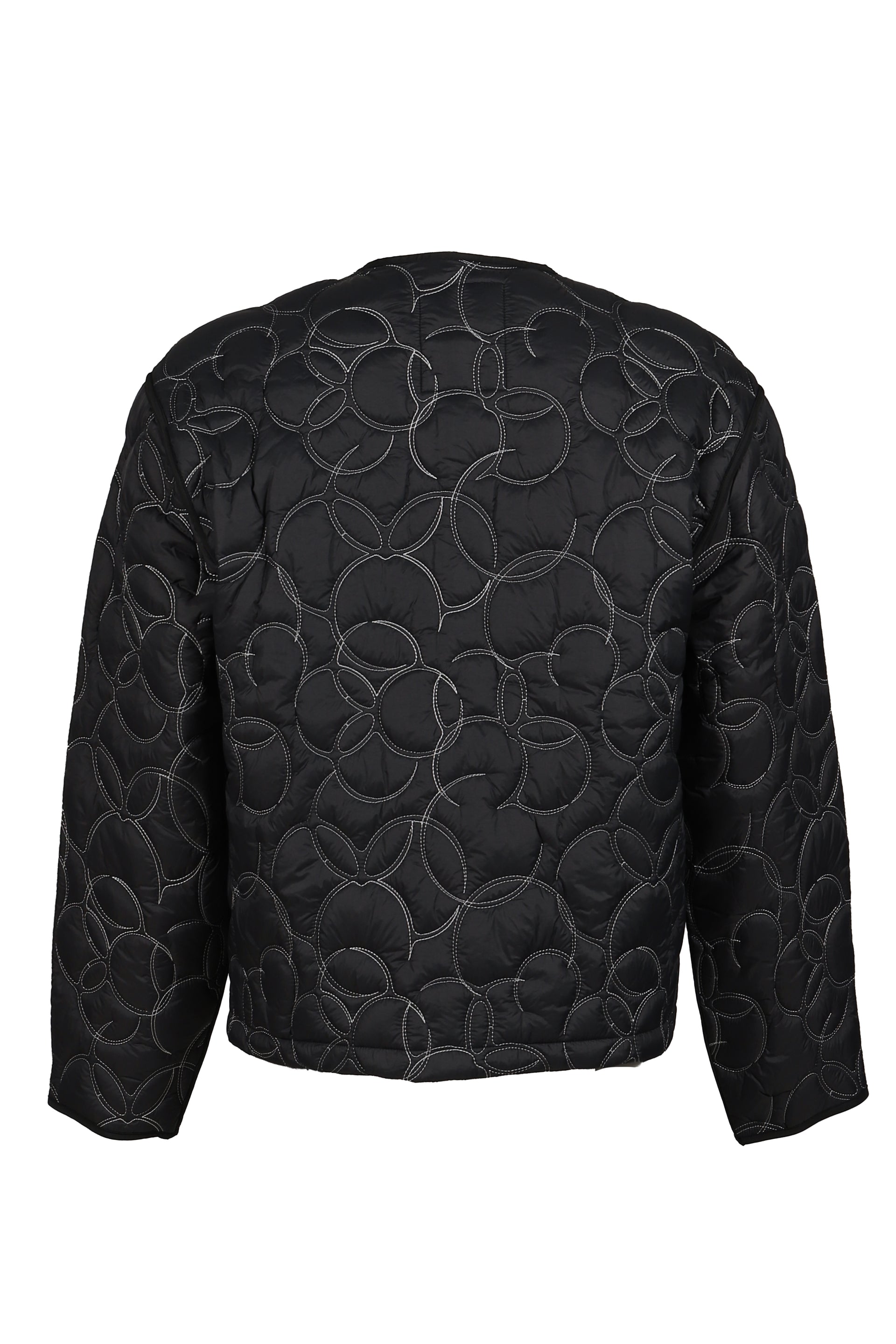 TC PADDED JKT / BLACK/SIL MET