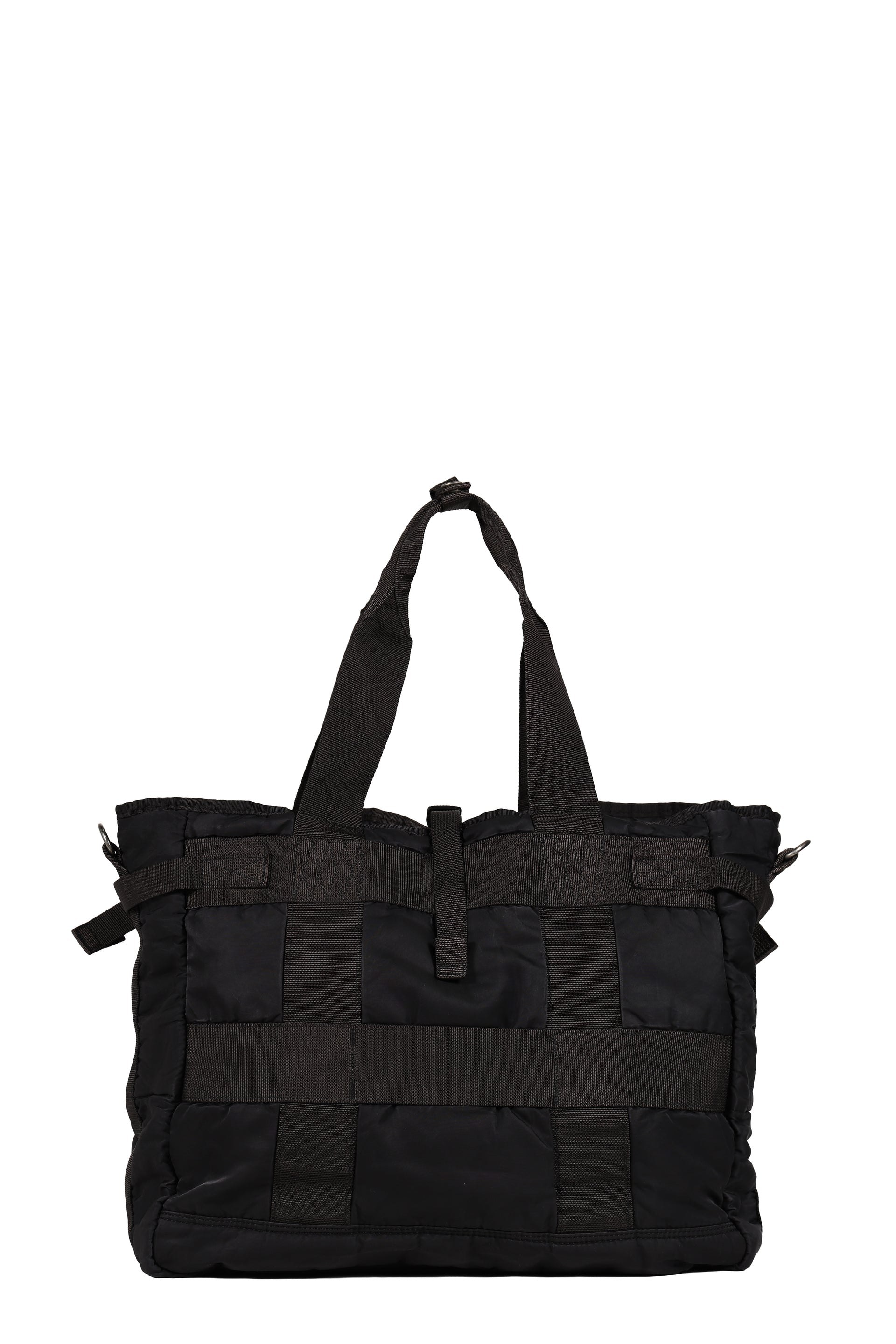 SUPER NYLON TOTE BAG / BLK