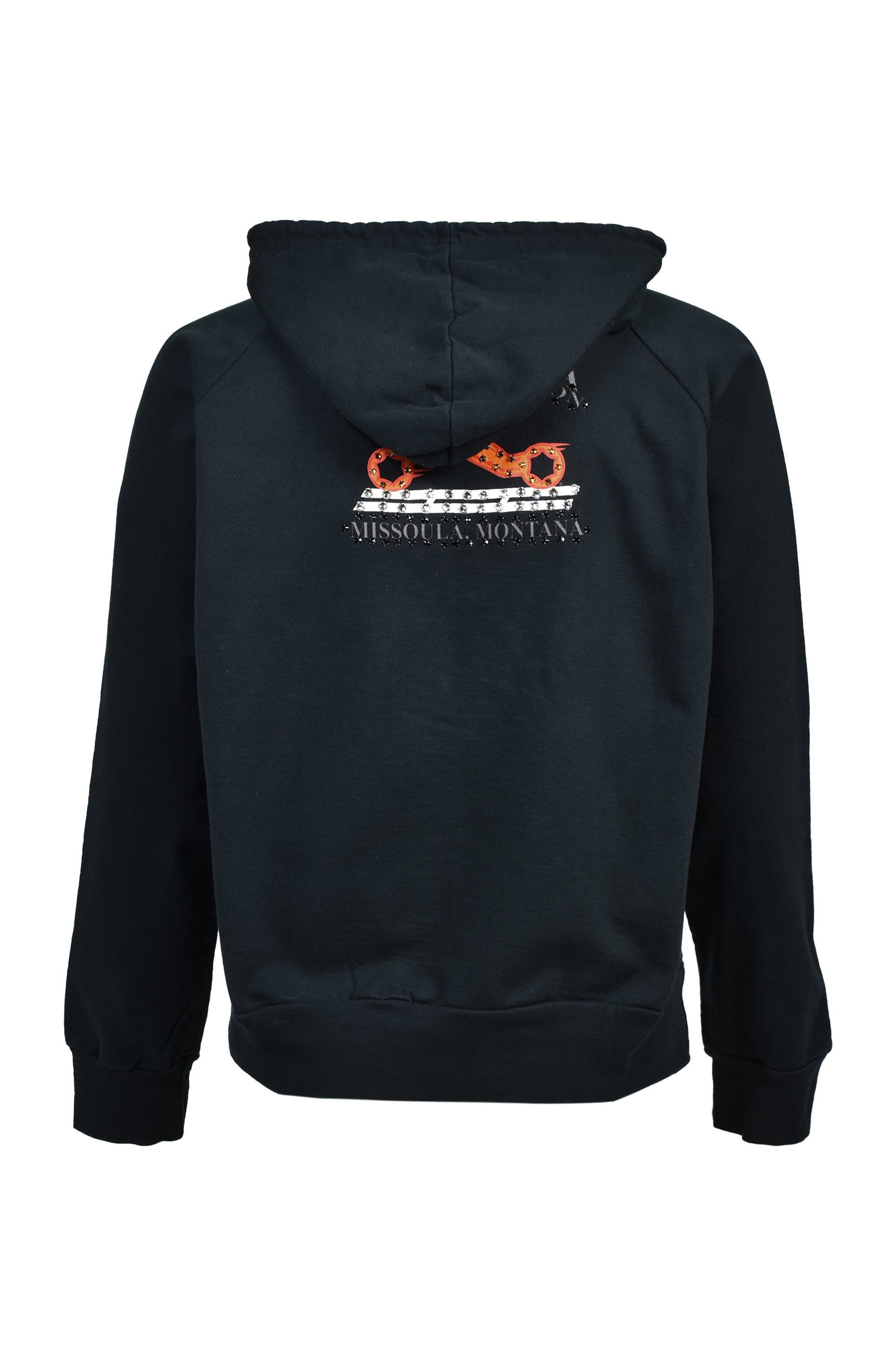Missoula, Montana Hoodie / Black