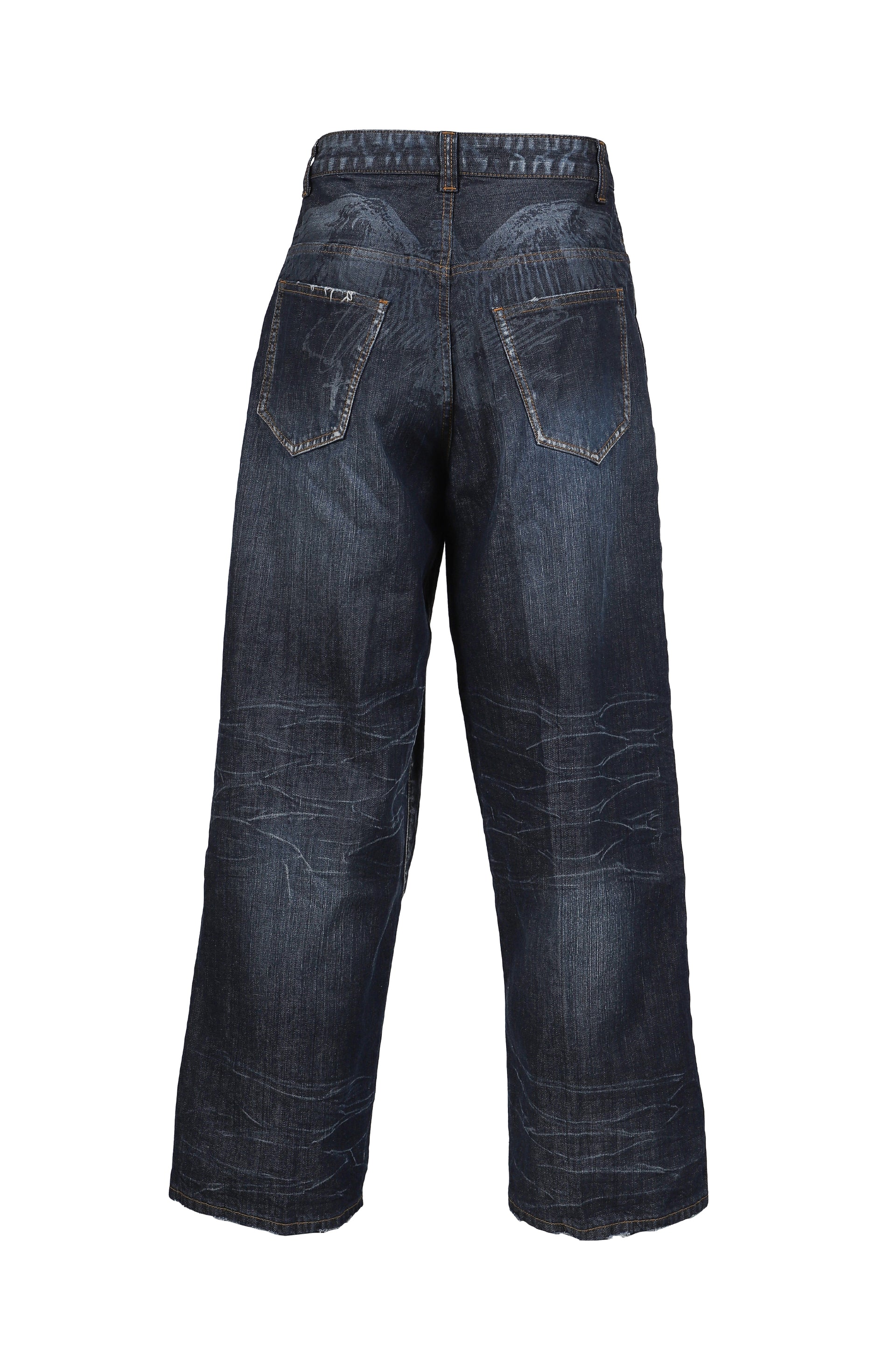 INDIGO UNCANCELLABLE XL COLOSSUS JEANS / IND