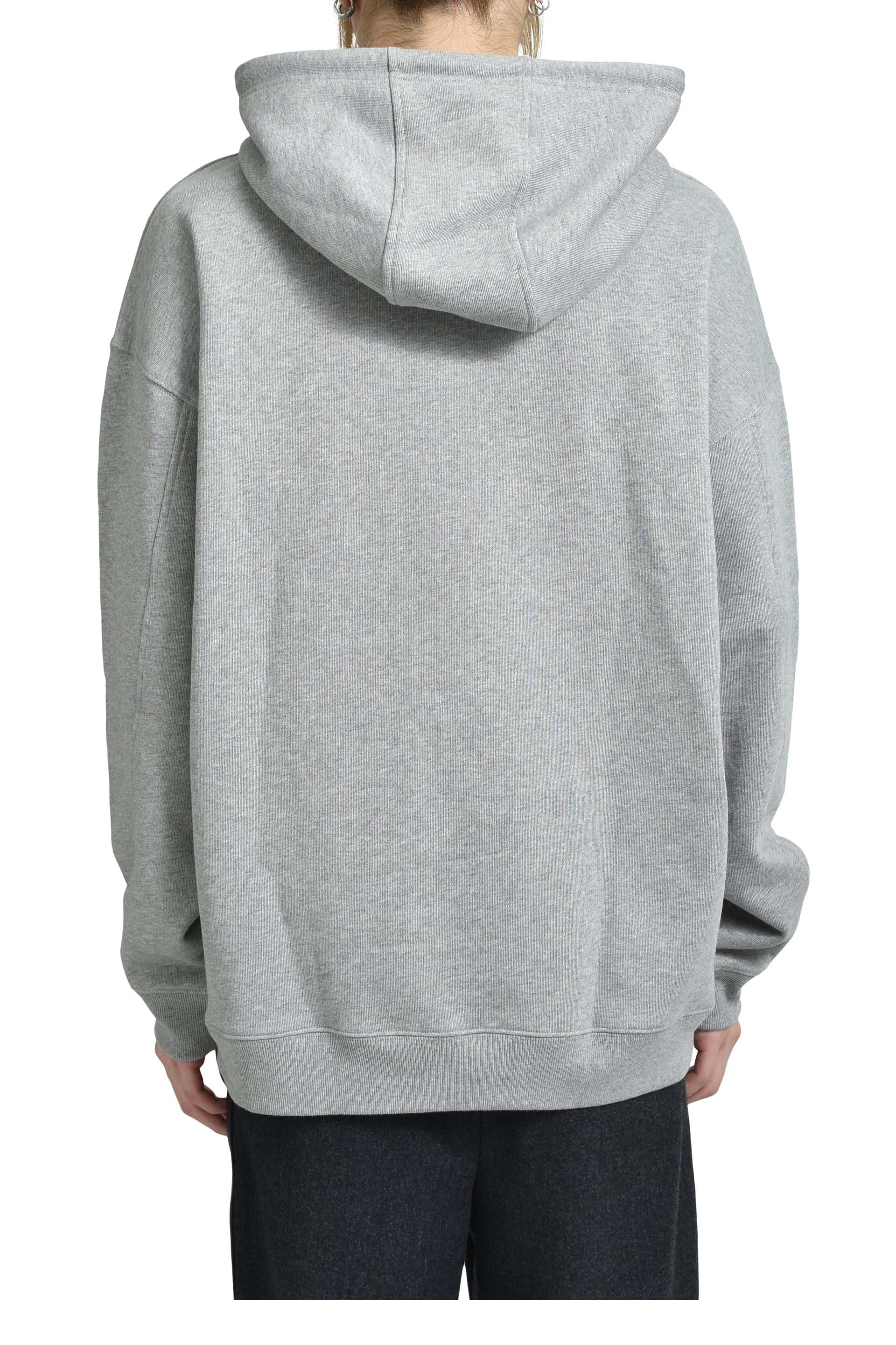RELAXED FIT HOODIE / GRY MELANGE