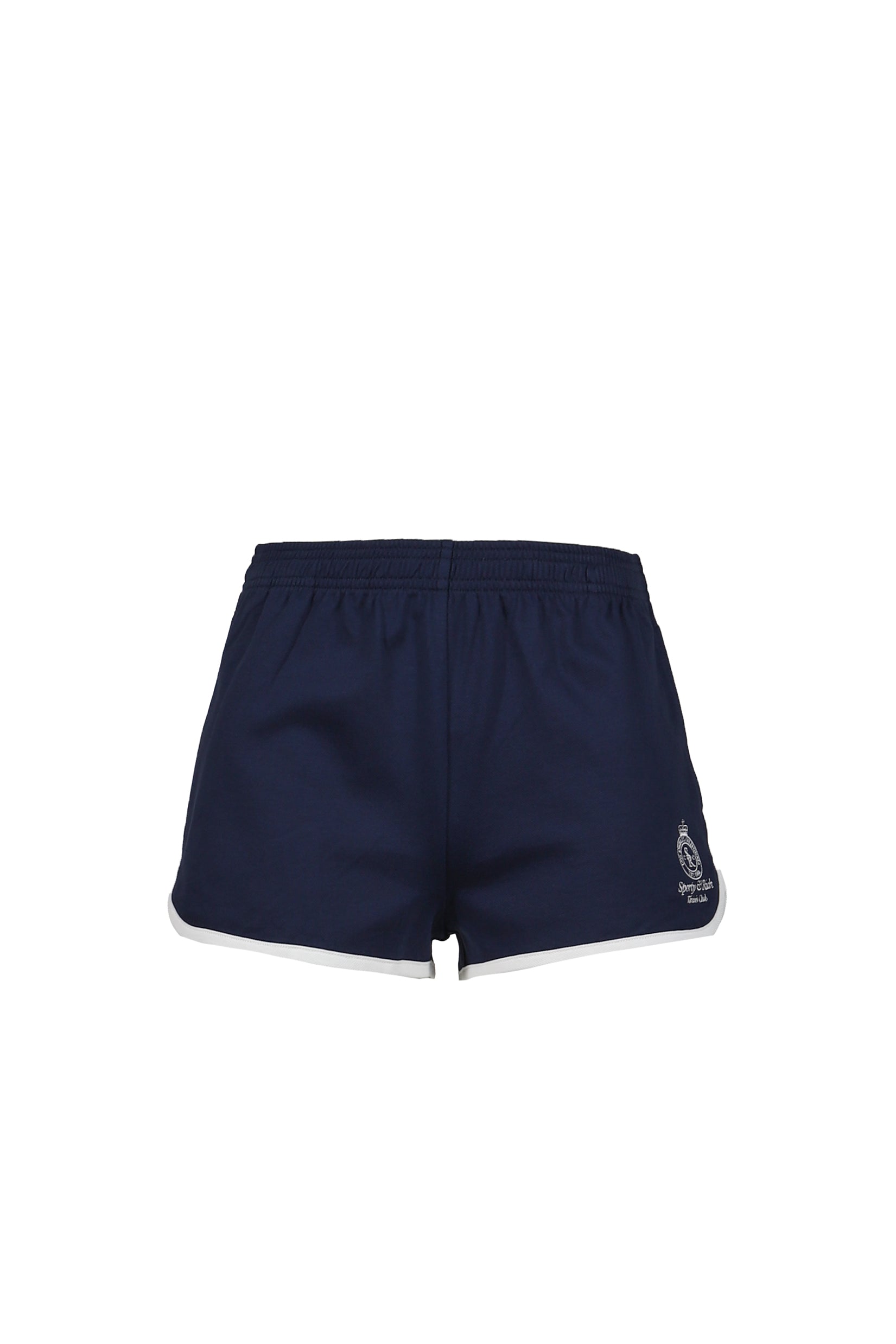 CROWN TENNIS PIQUE SHORT / DARK NVY