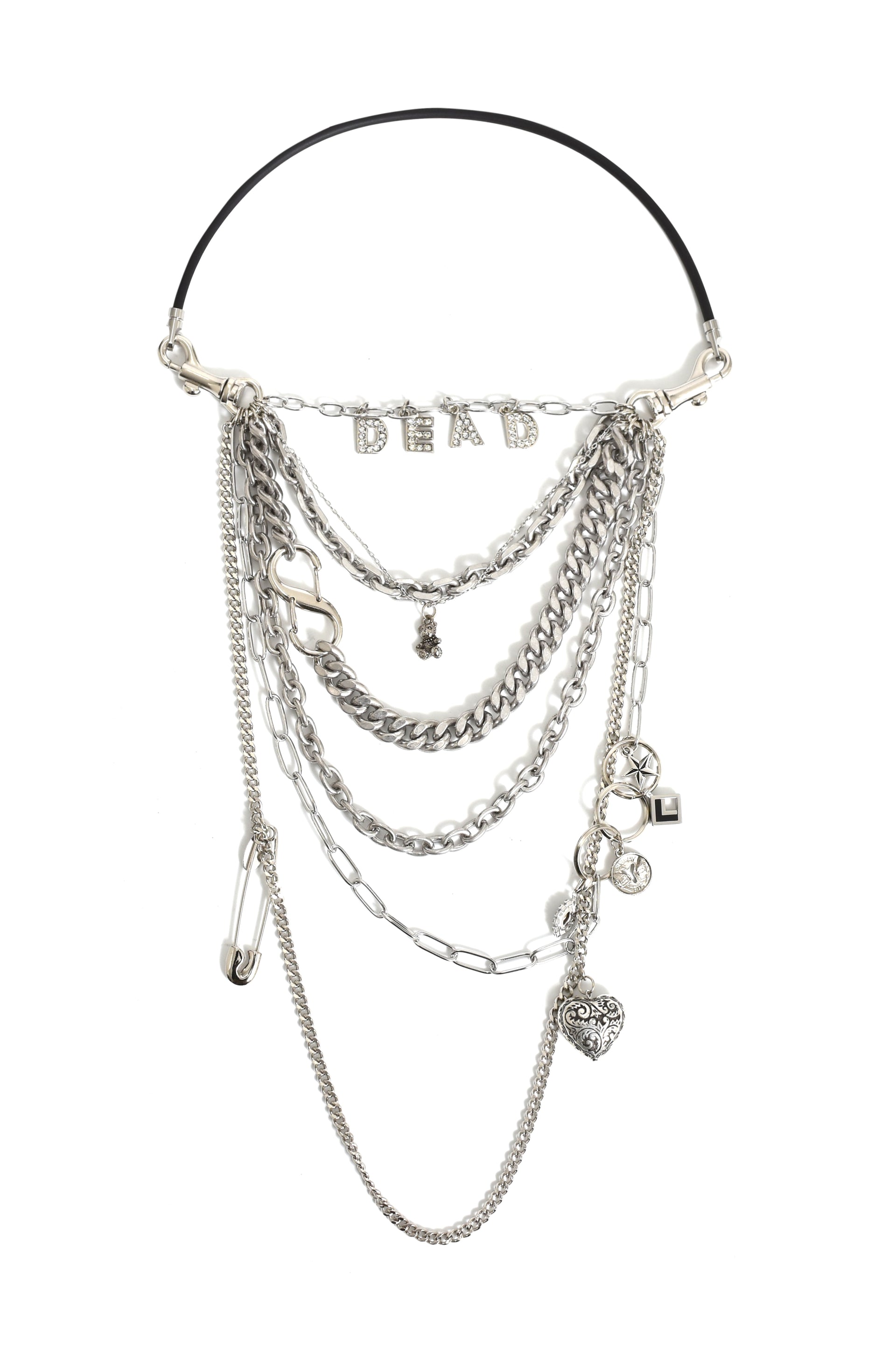 doublet × Colantotte MAGNETIC “DEAD” NECKLACE / SIL