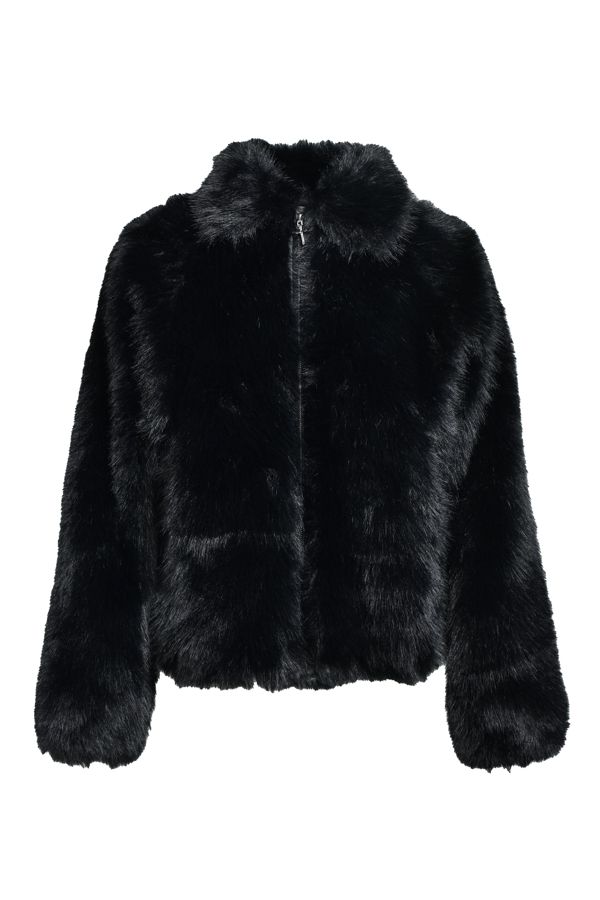 FUR JACKET / BLK