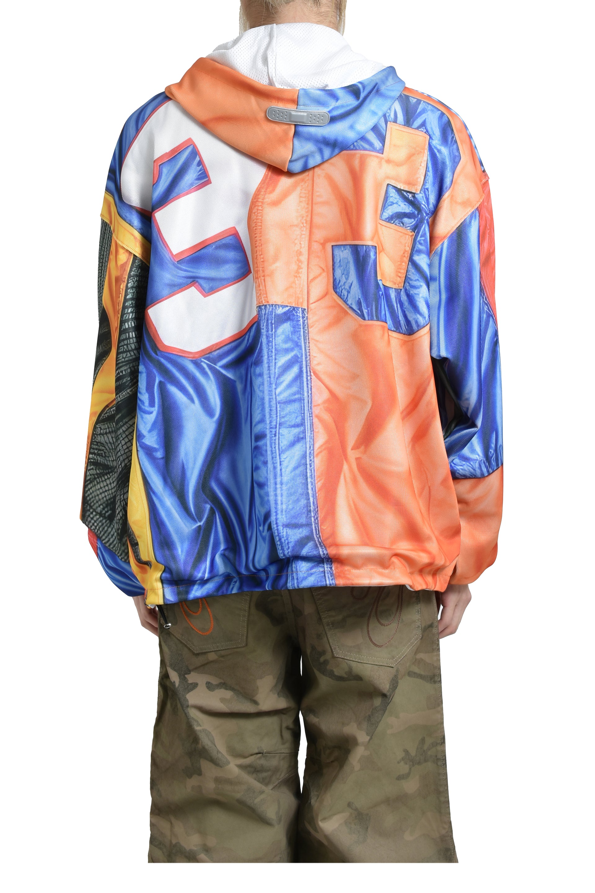 PDF PATCHWORK HOODIE (DOM36 BIS) / ORG