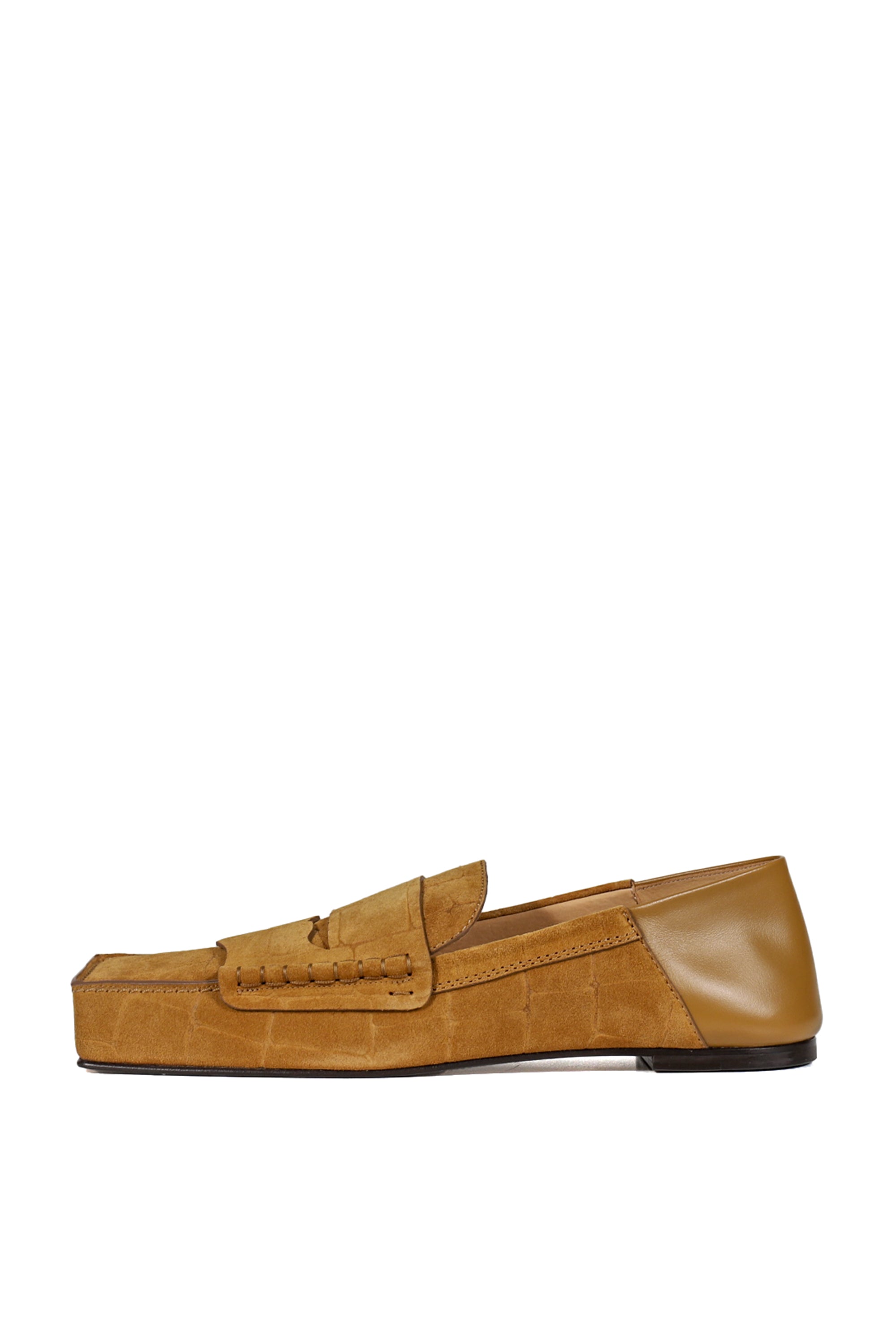 JACQUEMUS LES MOCASSINS CARRE / CAMEL