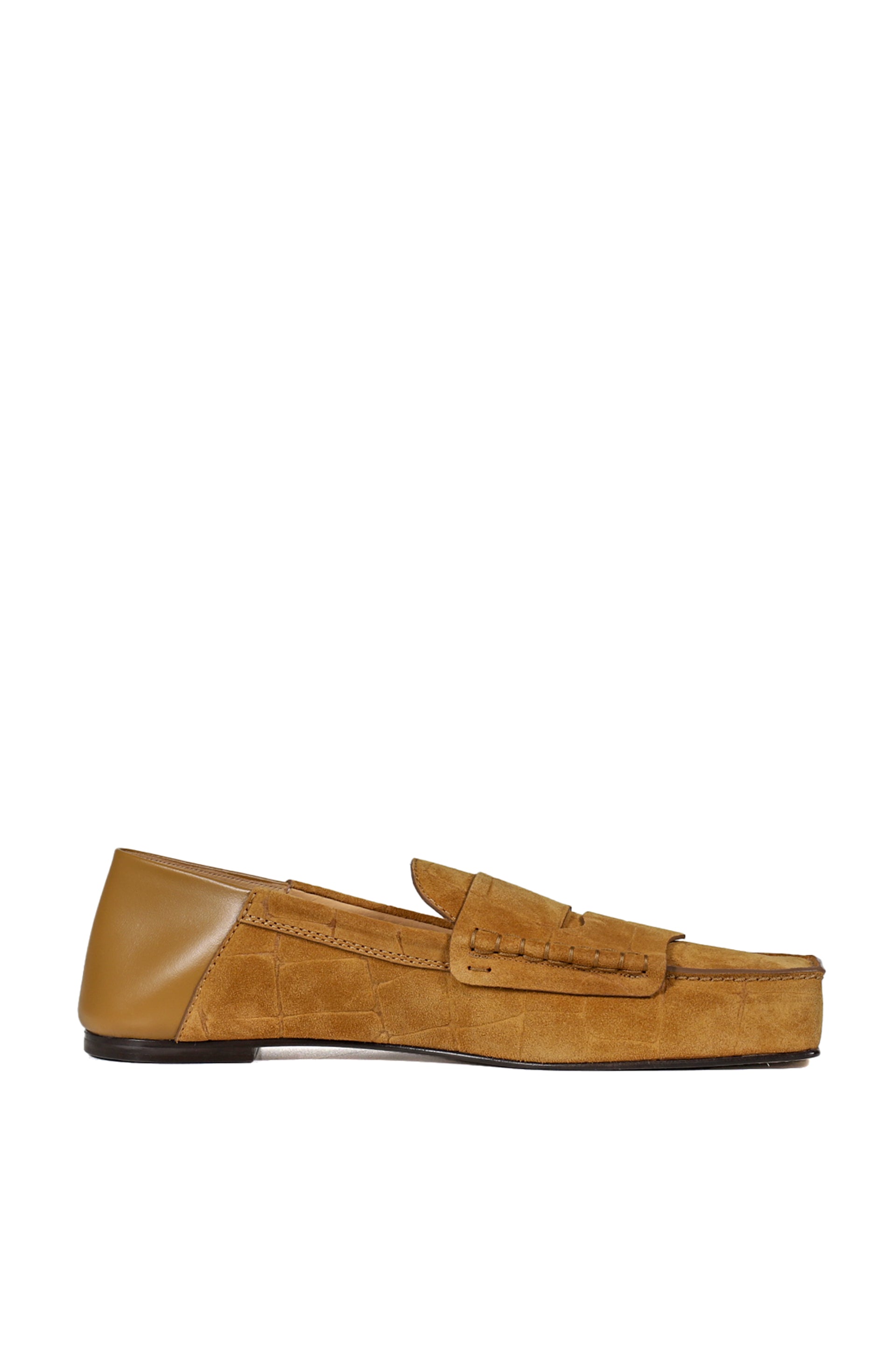 JACQUEMUS LES MOCASSINS CARRE / CAMEL