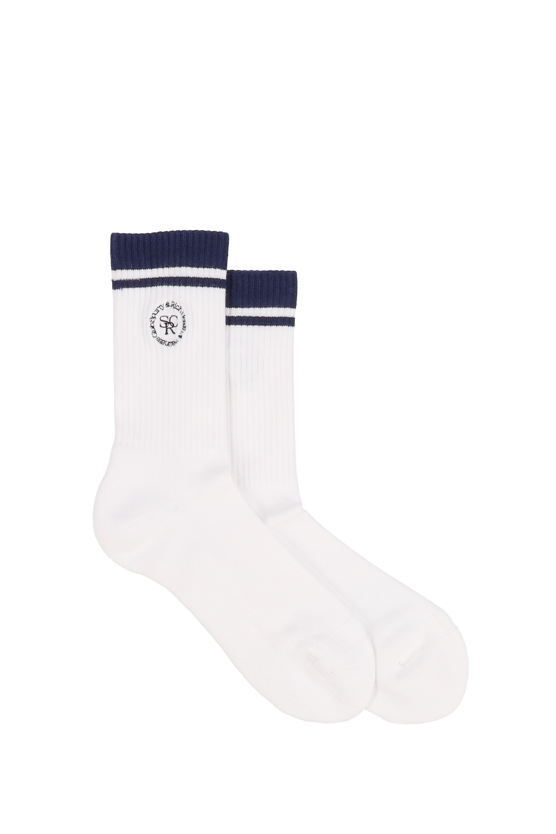 SRHWC SOCKS / WHT DARKNVY