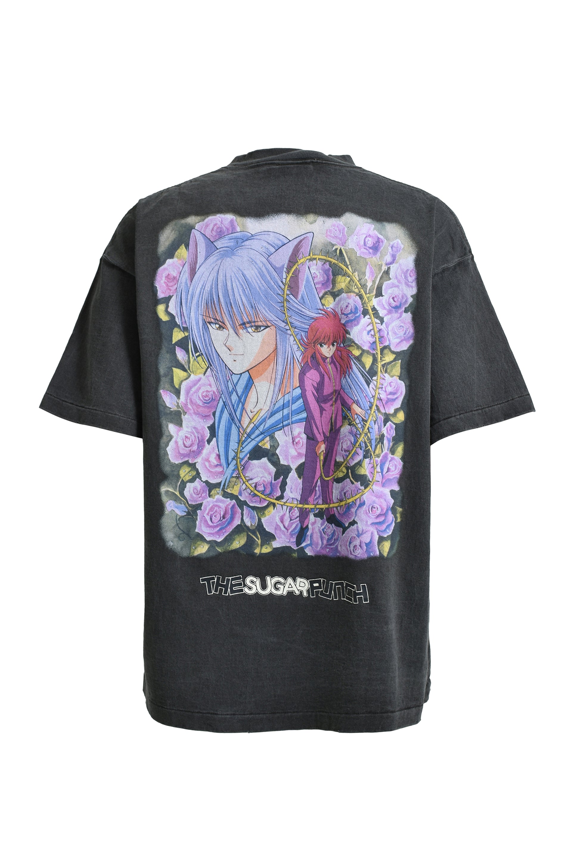 THE SUGAR PUNCH × TVアニメ「幽☆遊☆白書」 S/S T-SHIRTS / BLK