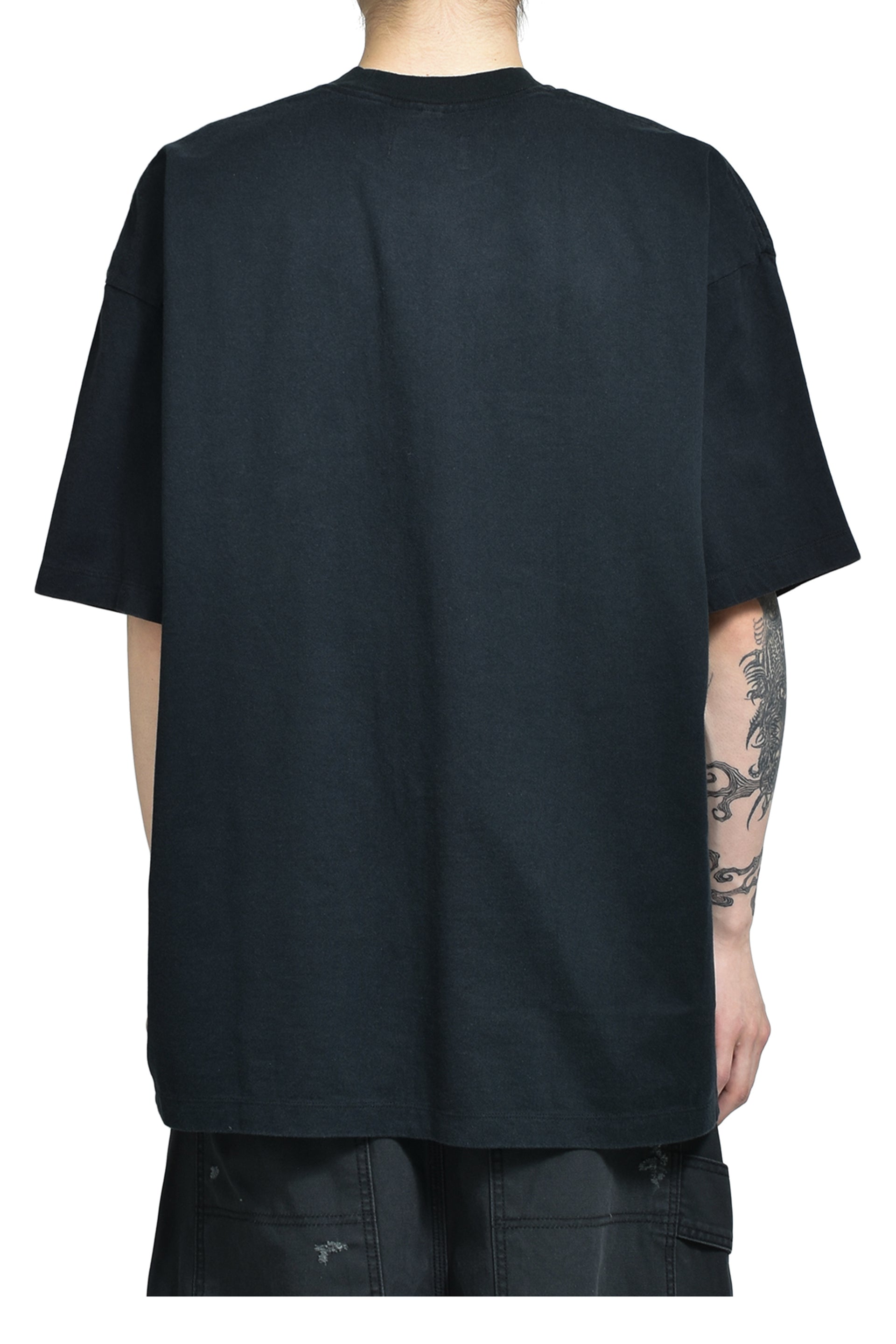 doublet JACK PARCELL ALLSTER EMBROIDERY T-SHIRT / BLK