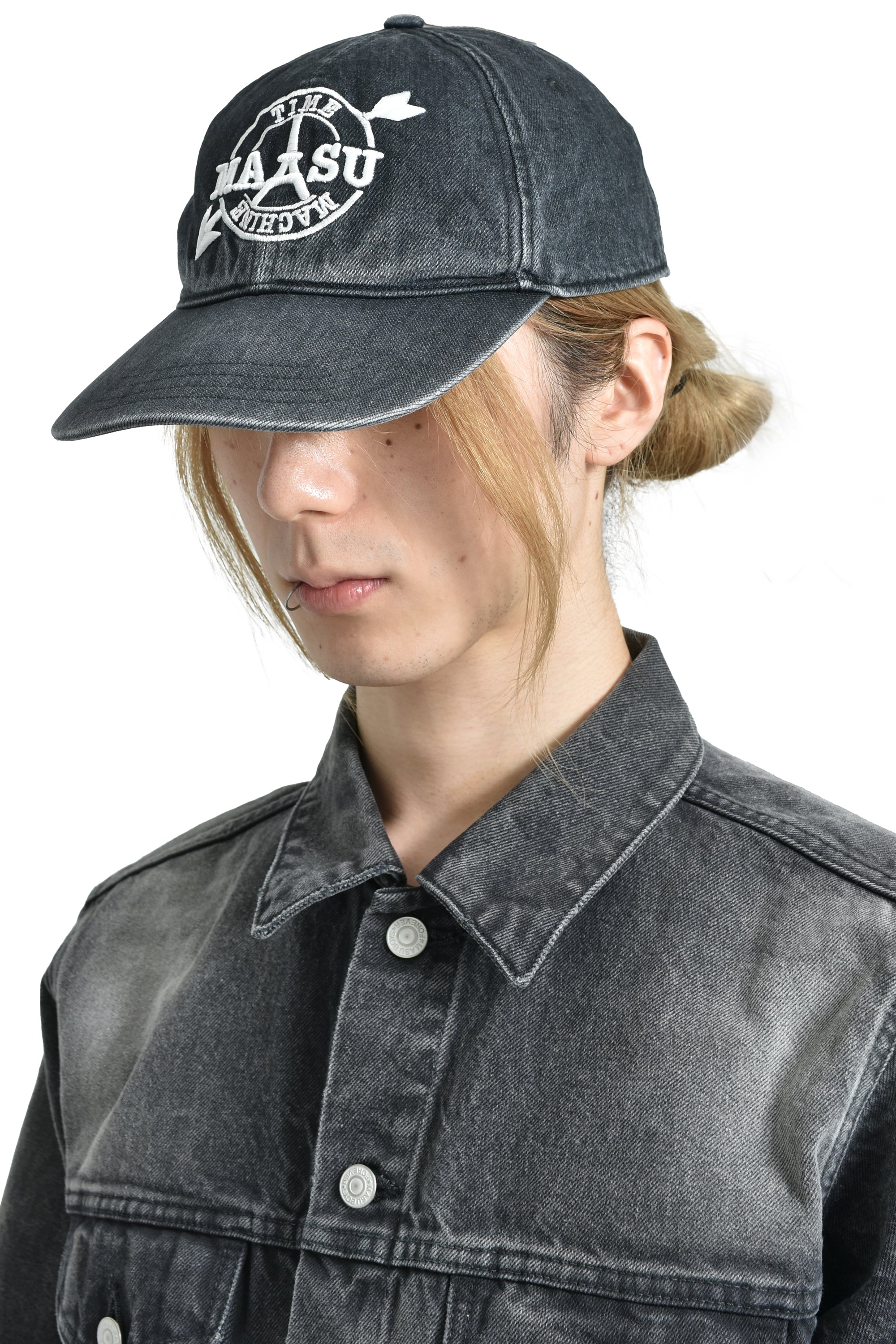 MASU エムエーエスユー FW25 MB EMBROIDERY CAP / BLK - NUBIAN ヌビアン
