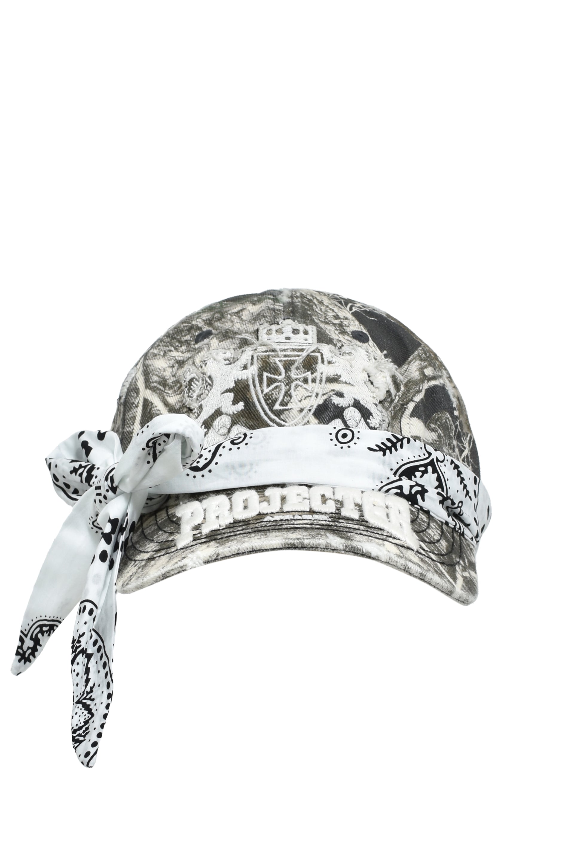 PROJECT G/R LAYERED BASEBALL CAP / REAL TREE CAMO