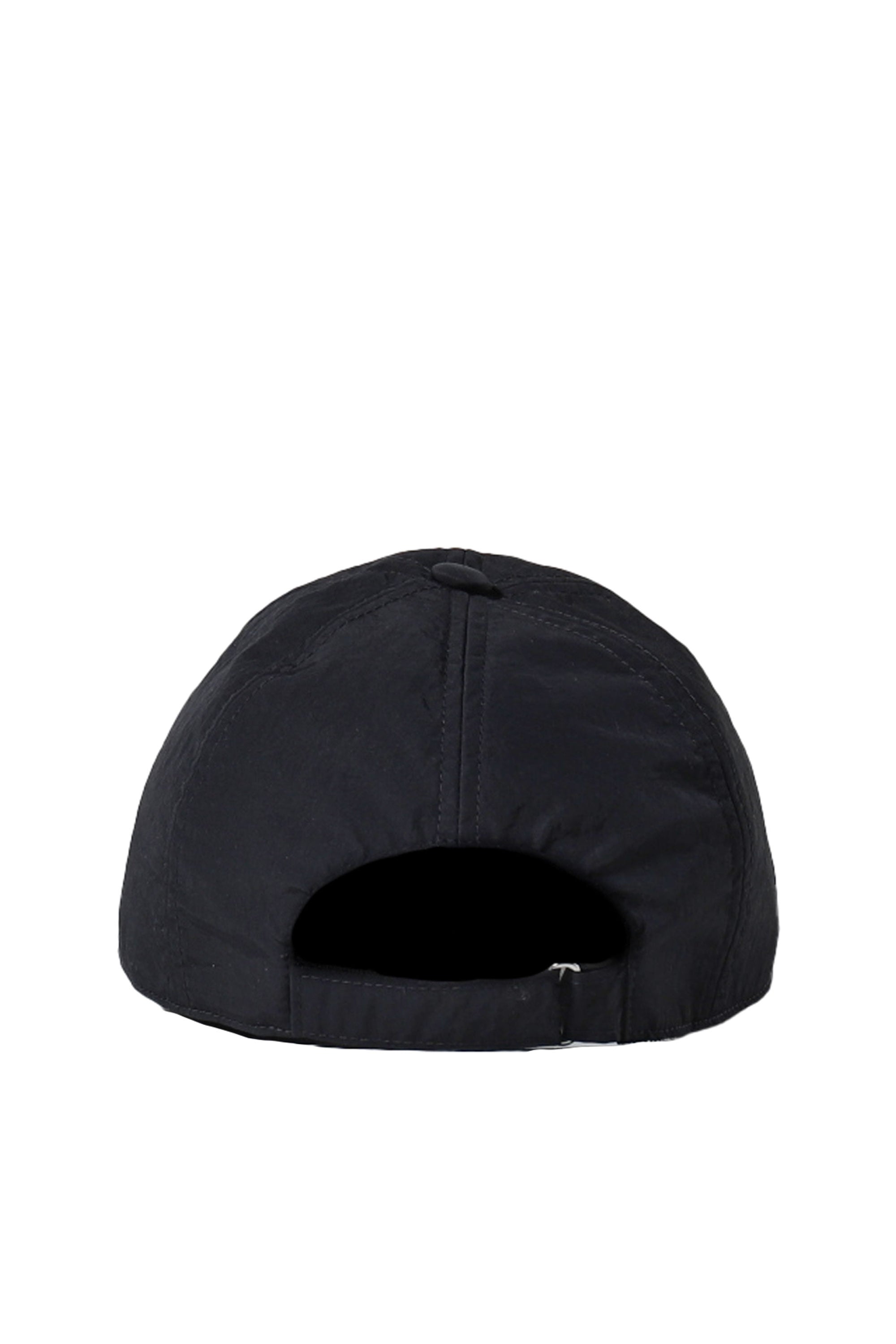 MARINE SERRE RECYCLED NYLON BASEBALL CAP / BLK